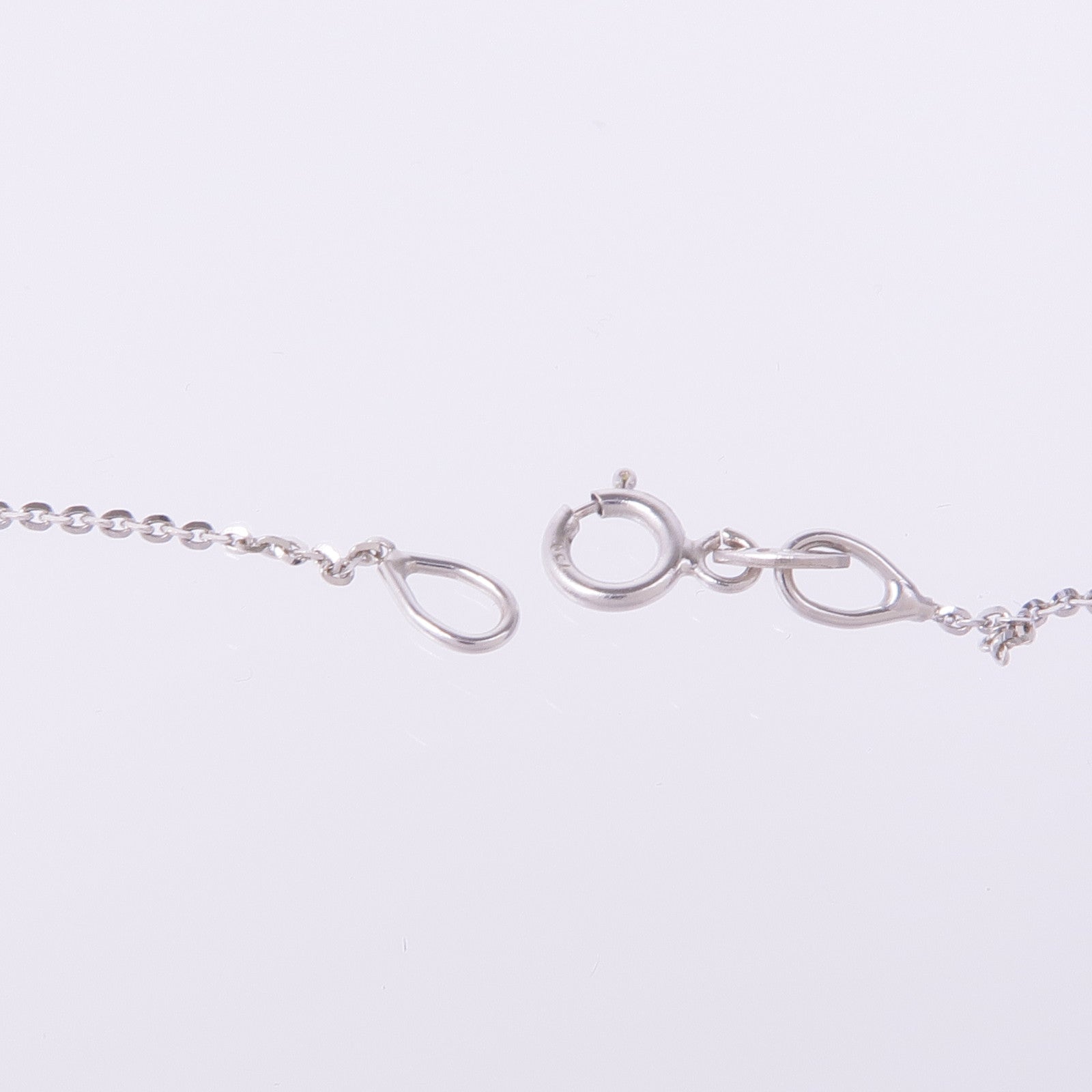 JEWELRY 18K白金Pink Sapphire Diamond Necklace粉紅藍寶石/鑽石項鍊