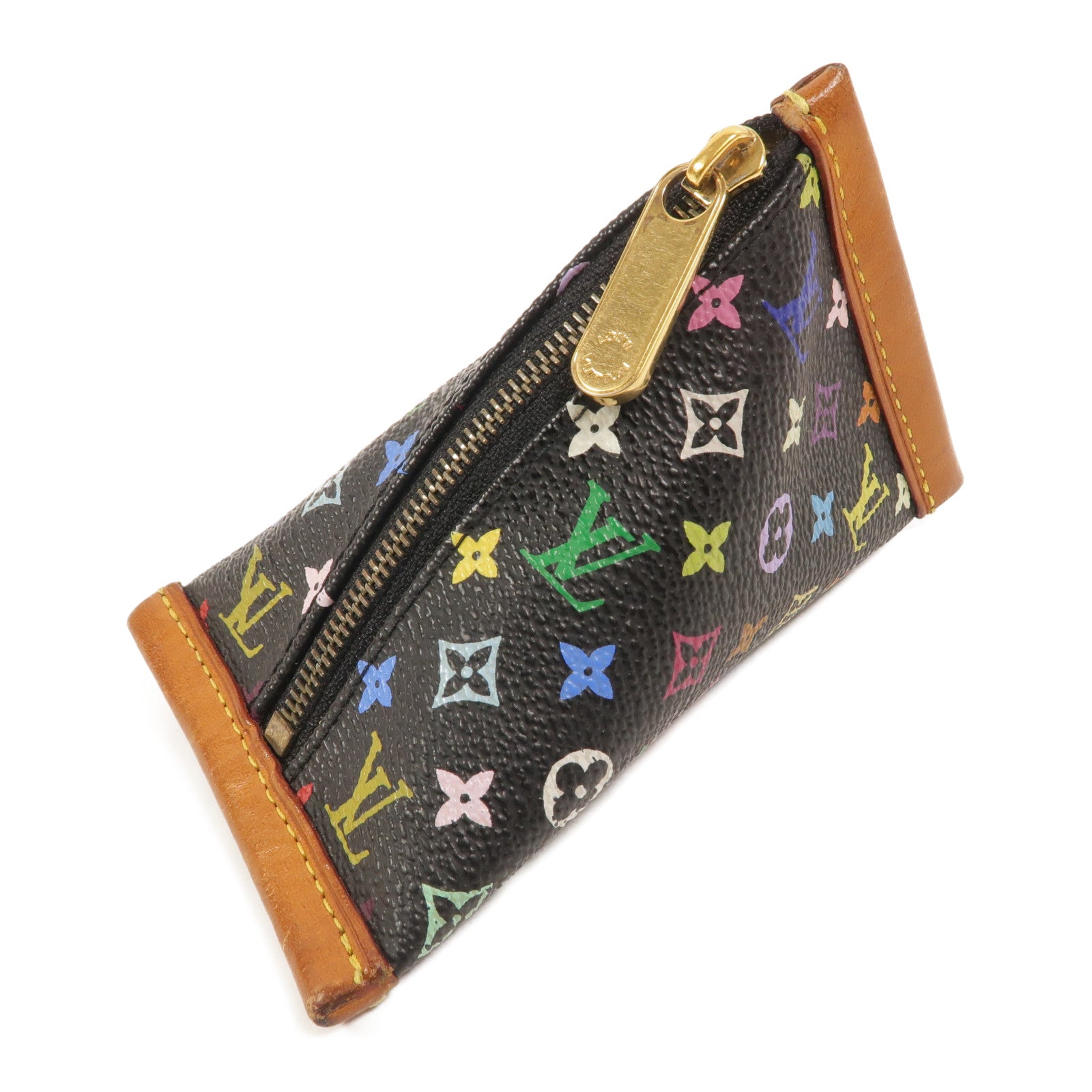 LOUIS VUITTON Monogram Multicolore Berlingo Coin Case零錢包