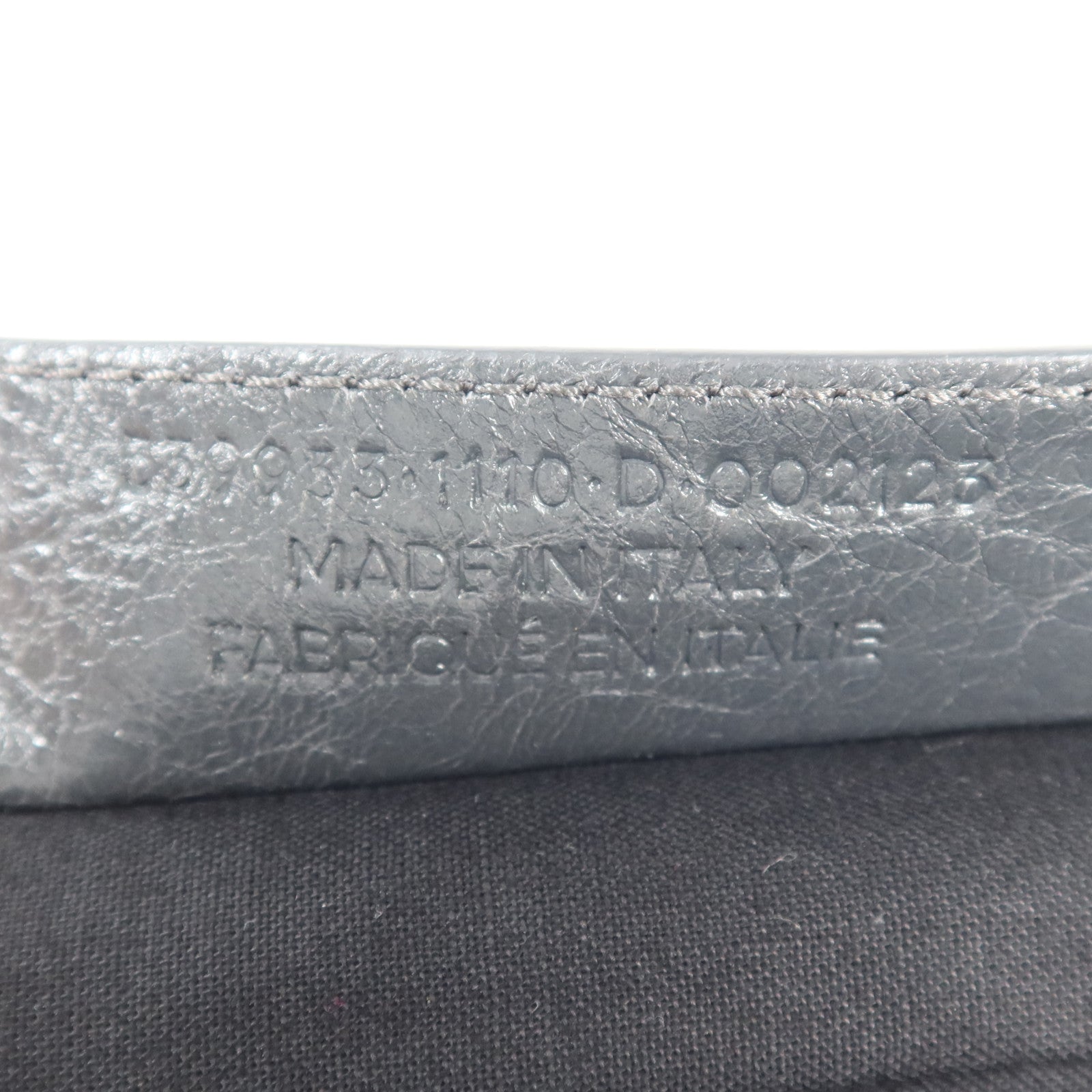 BALENCIAGA 牛皮皮革Cabas銀扣手挽袋