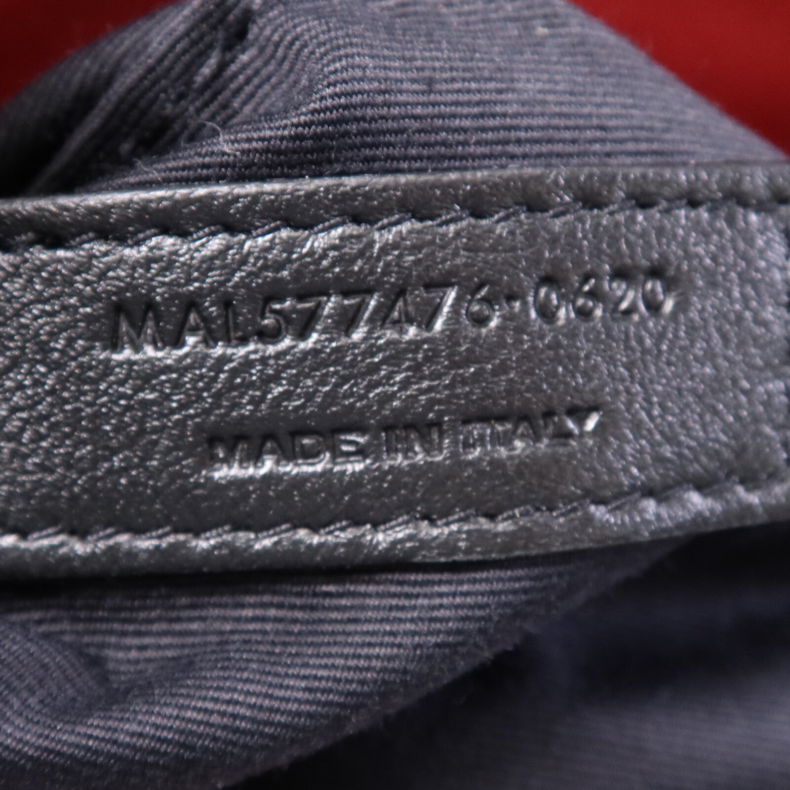 SAINT LAURENT 羊皮皮革Loulou Puffer金扣鏈帶肩背袋