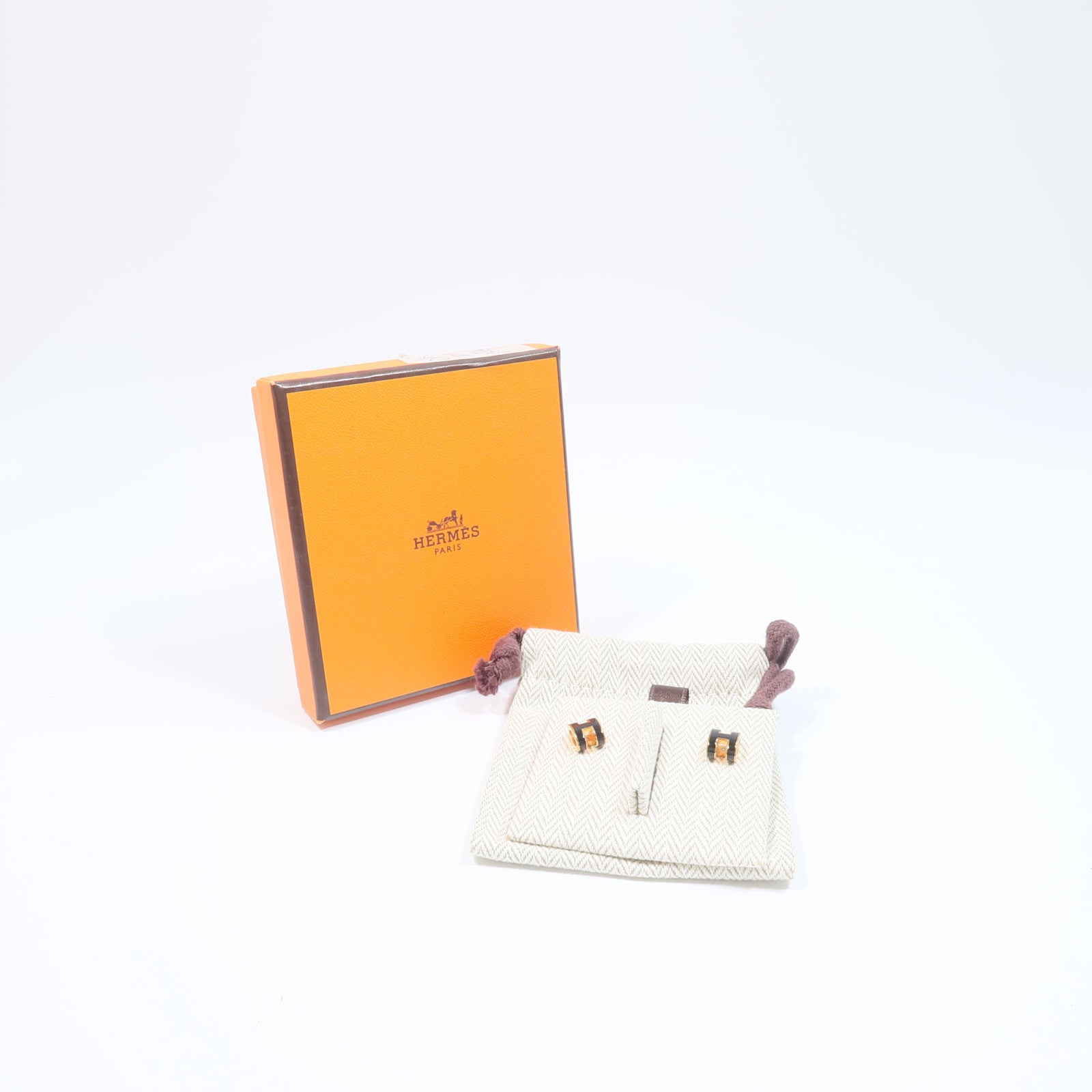 HERMES 金屬Mini Pop H Earrings耳環