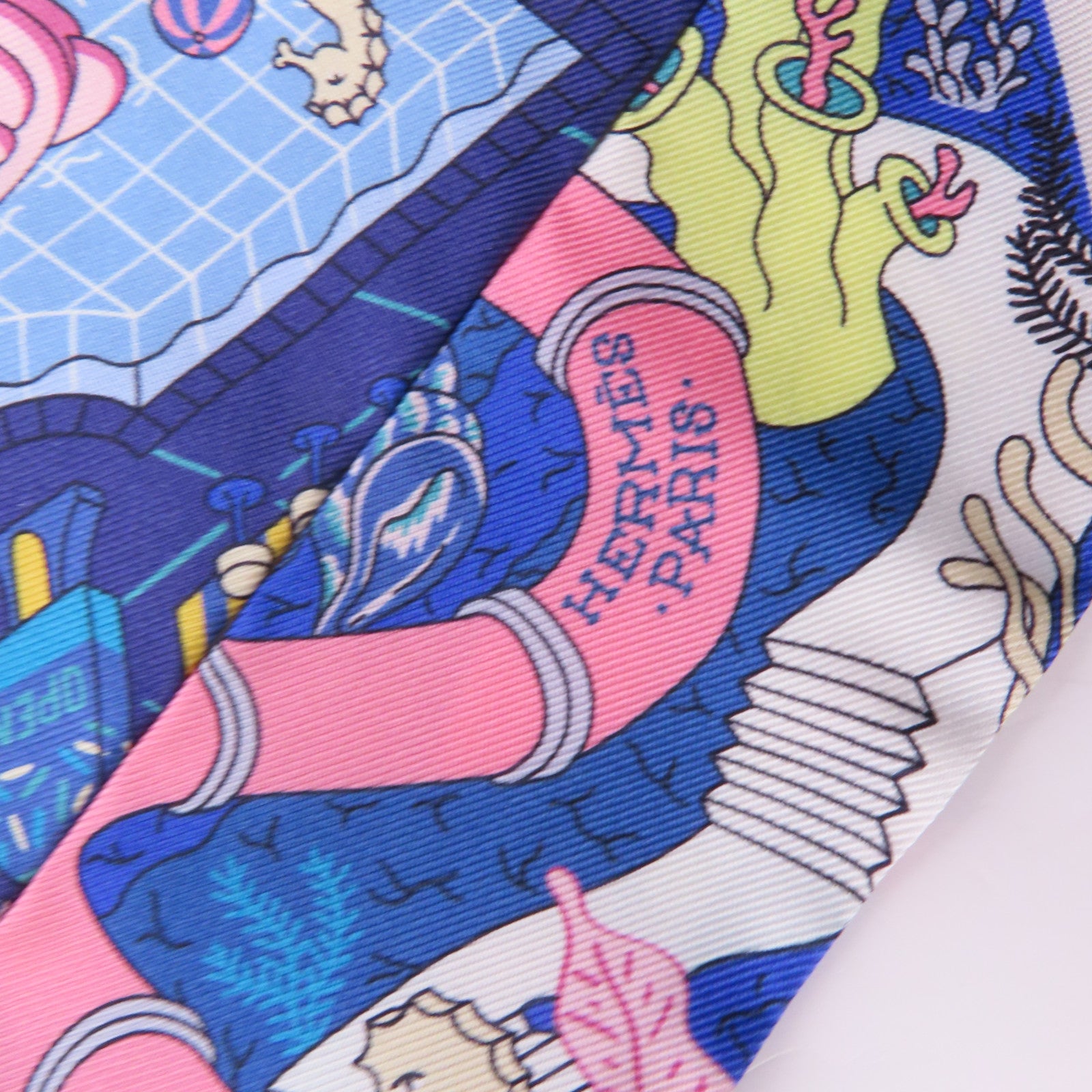 HERMES 【激減優惠】絲質Twilly絲巾