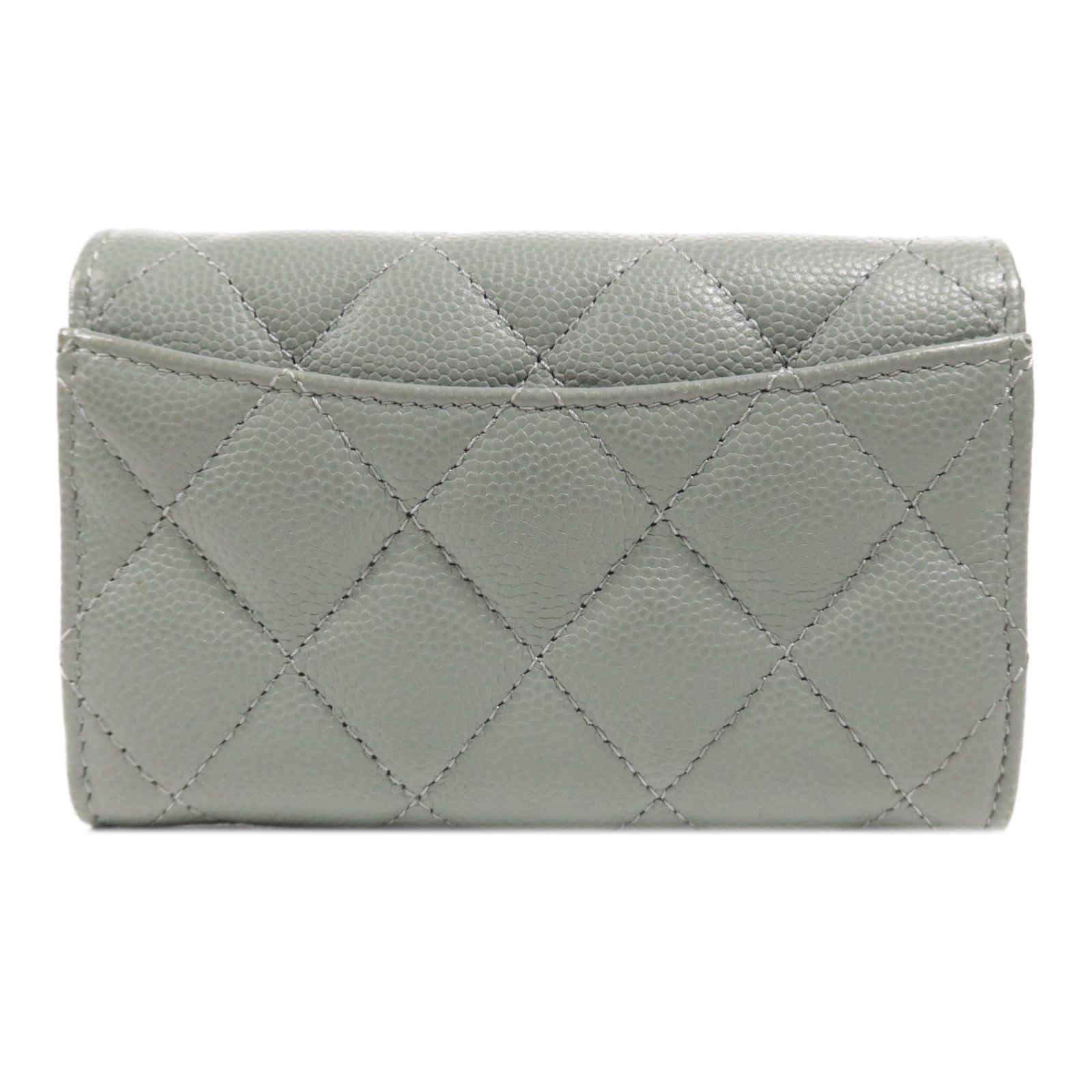 CHANEL 牛皮皮革Card Case金扣卡片套