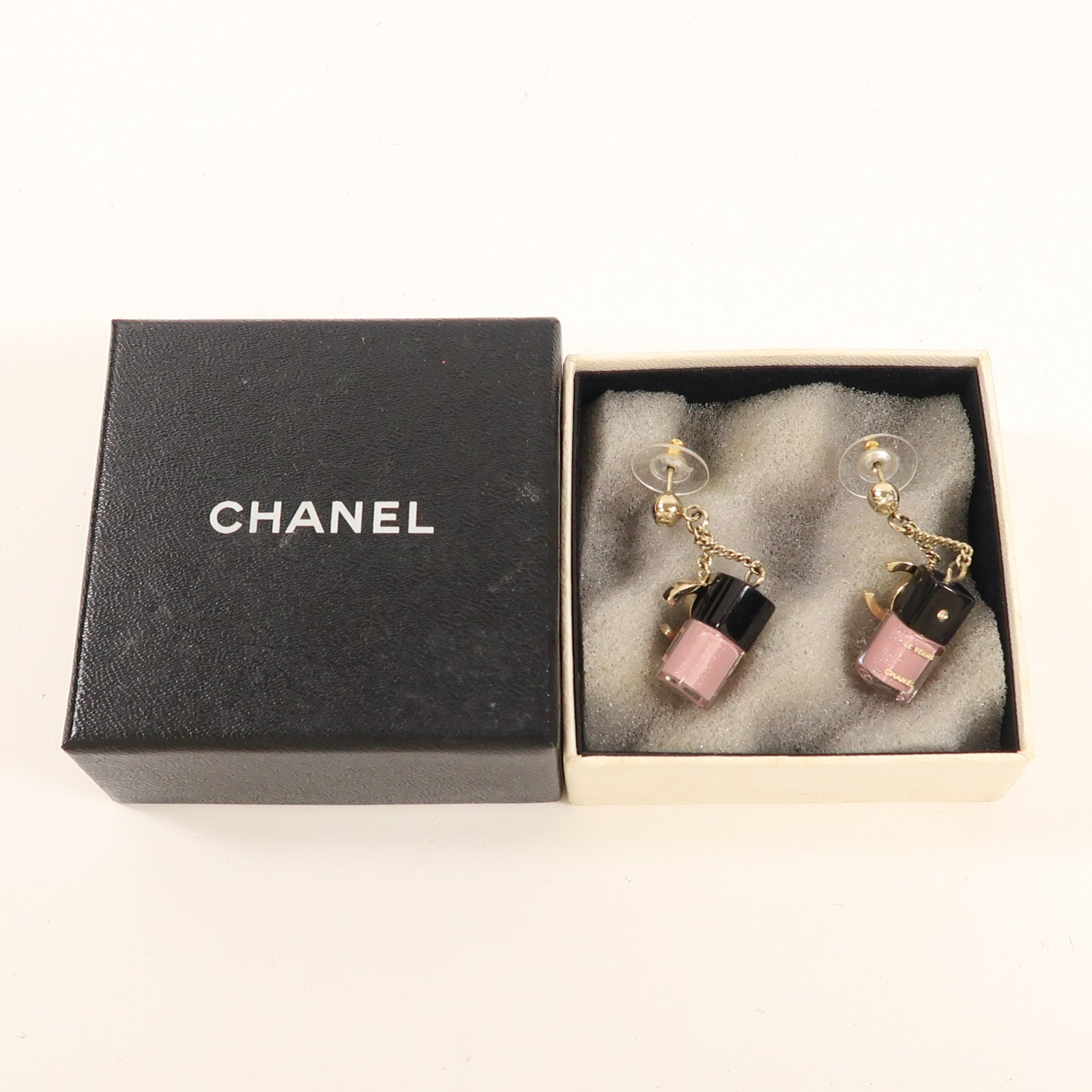 CHANEL PVC/金屬Earrings耳環