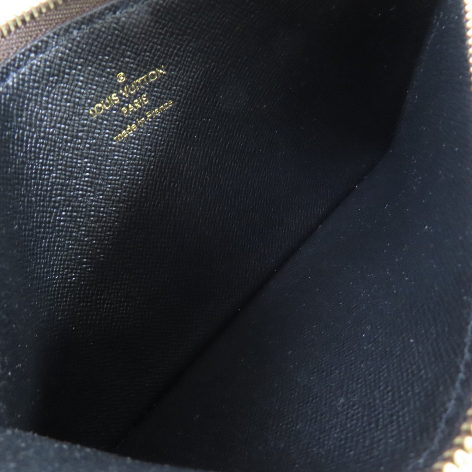 LOUIS VUITTON 【激減優惠】Monogram Trio Pouch金扣手拿包啡色