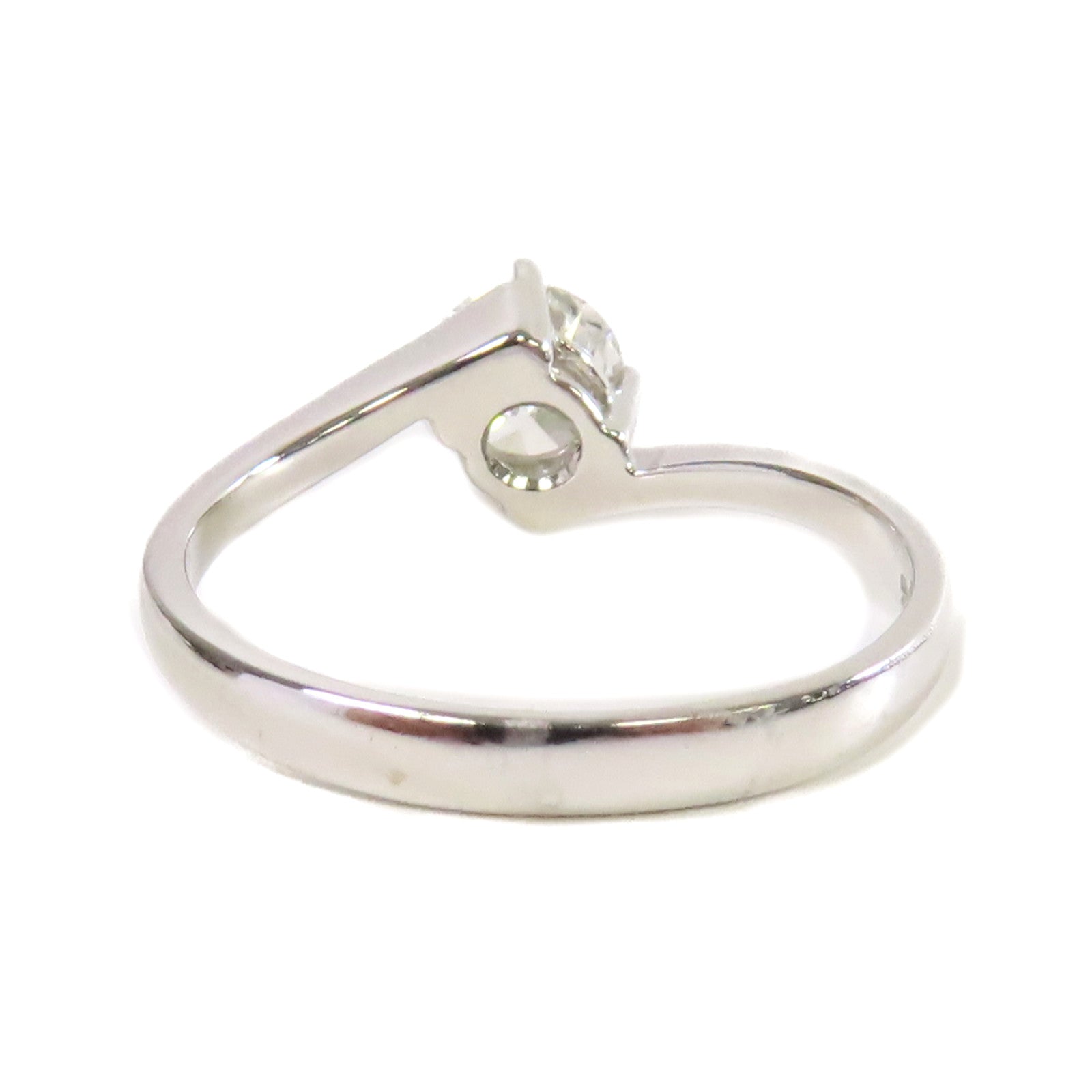 JEWELRY 【激減優惠】18K白金/0.55ct鑽石Diamond Ring戒指US#5