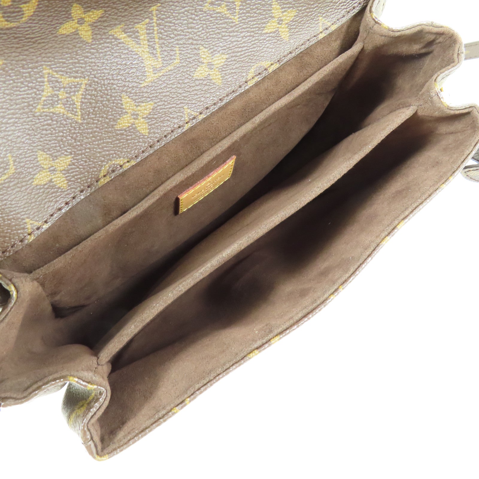LOUIS VUITTON LV GHW Pochette Metis MM 2 Way Bag M44875 Monogram Brown