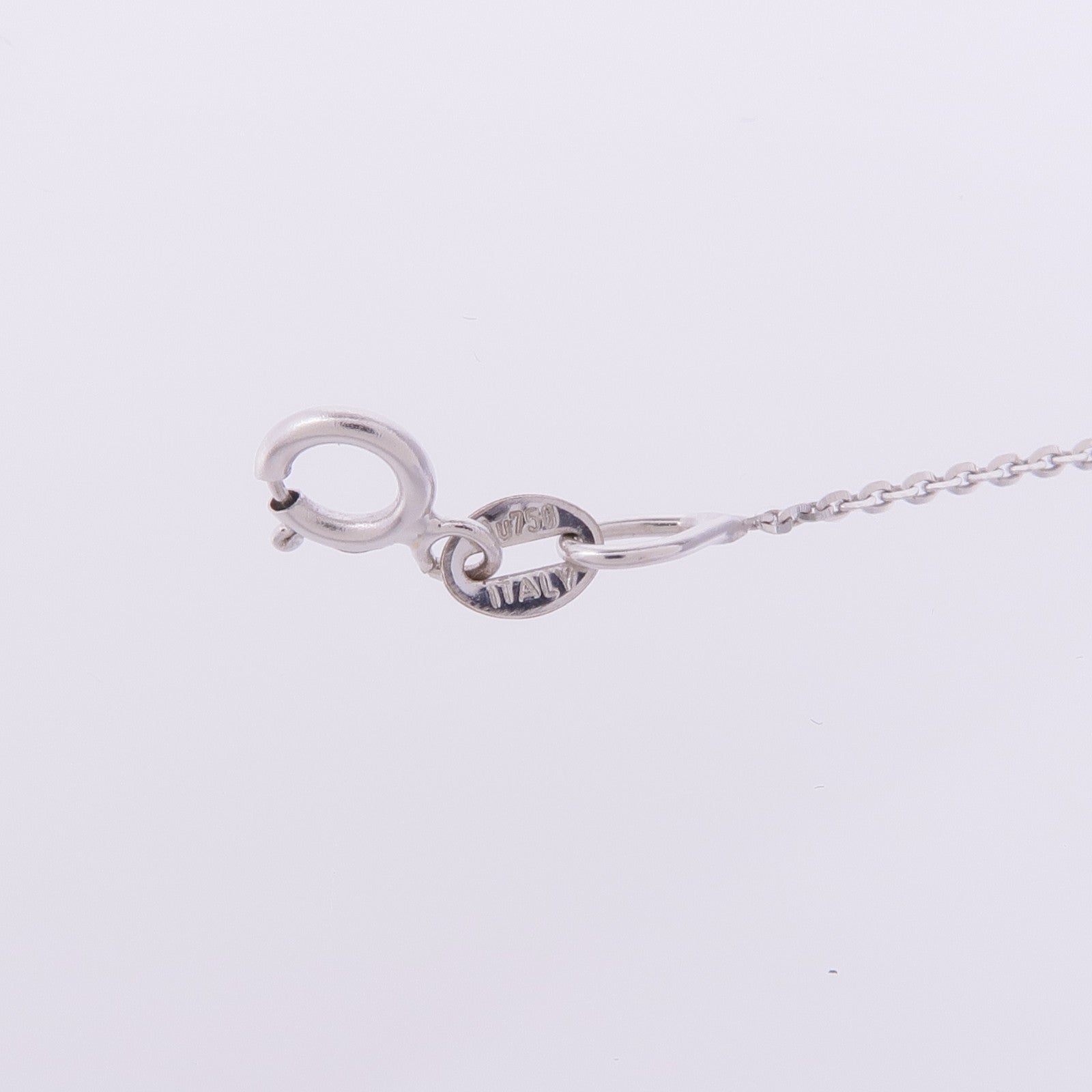 JEWELRY 18K白金Pink Sapphire Diamond Necklace粉紅藍寶石/鑽石項鍊