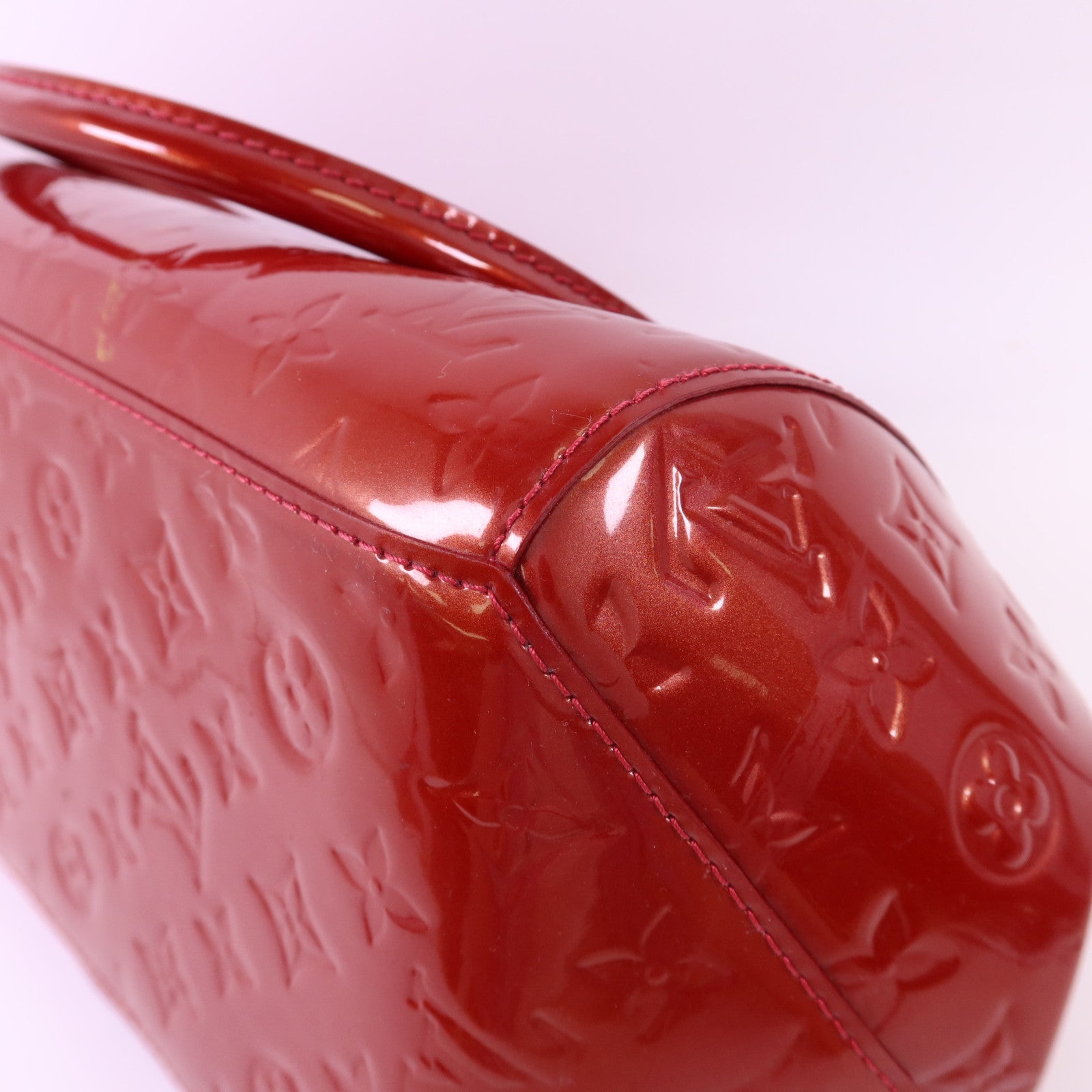 LOUIS VUITTON Monogram Vernis Sherwood PM金扣肩背袋