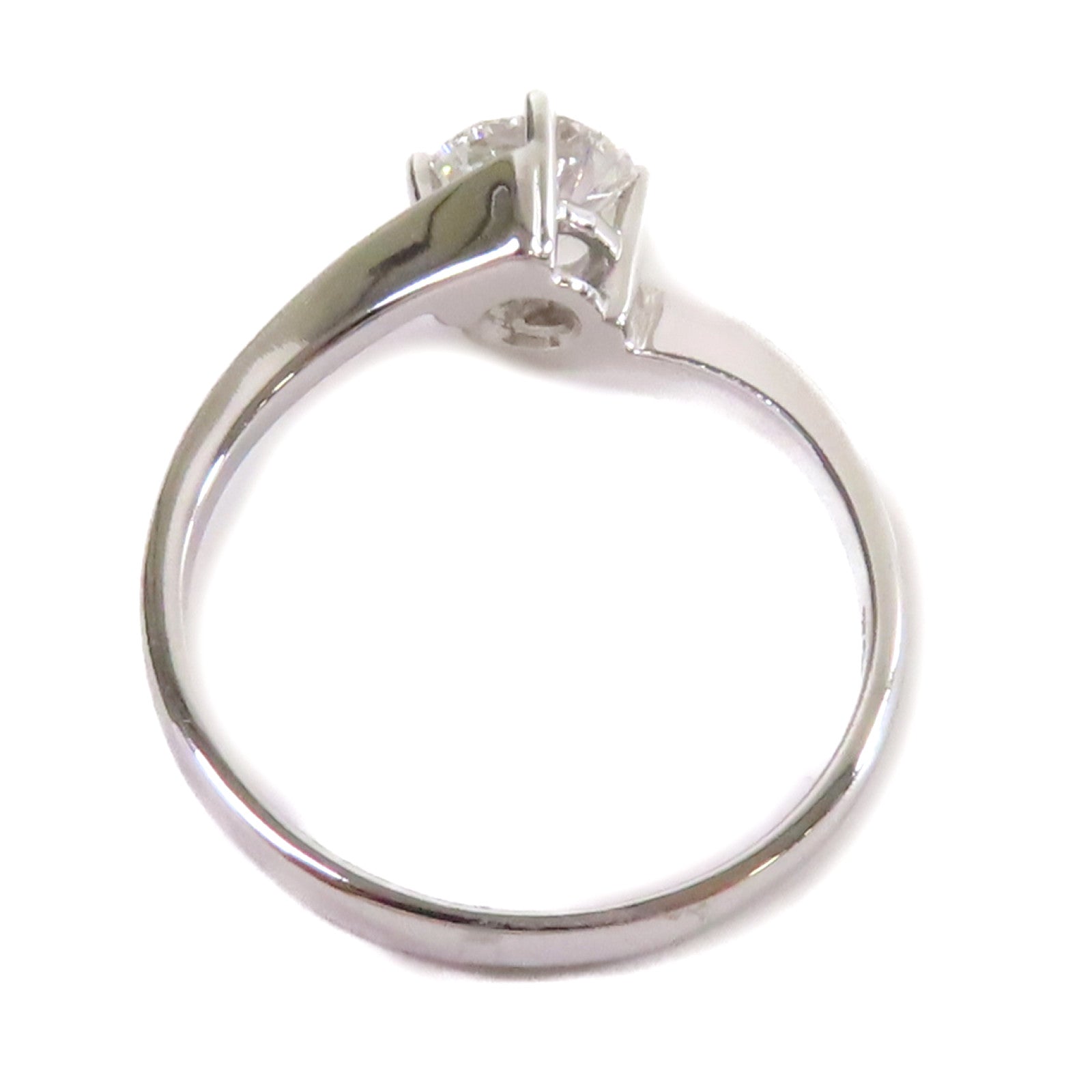 JEWELRY 【激減優惠】18K白金/0.55ct鑽石Diamond Ring戒指US#5
