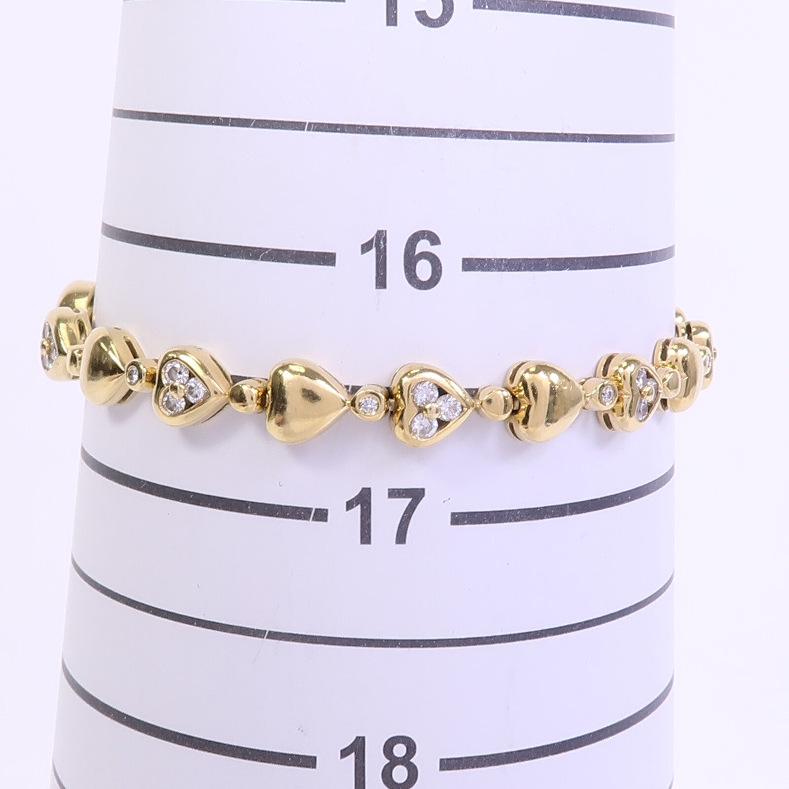 JEWELRY 18K黃金Diamond Bracelet鑽石手鏈
