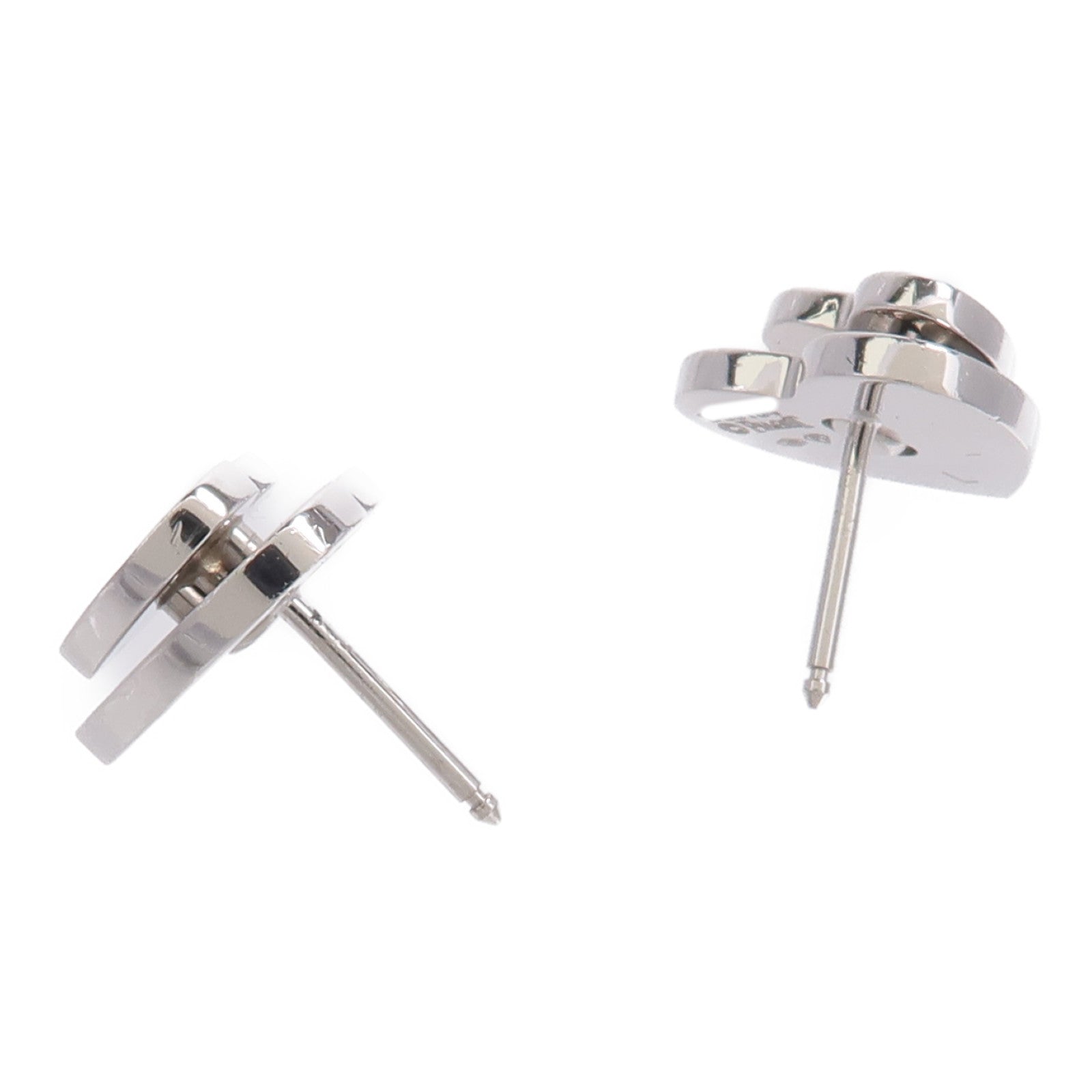 PIAGET 18K白金Heart Diamond Earrings鑽石耳環