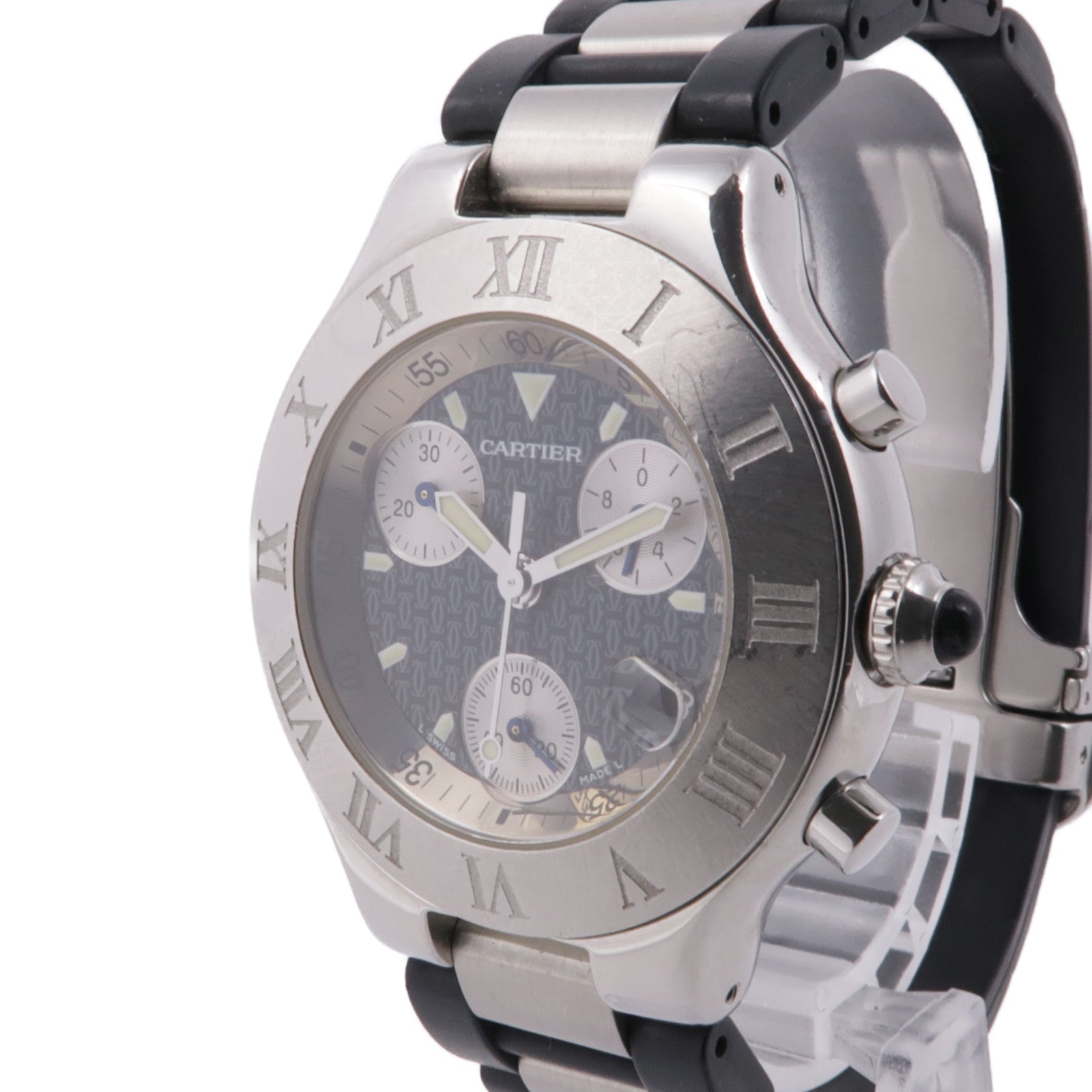 CARTIER Chronoscaph Watch 2424