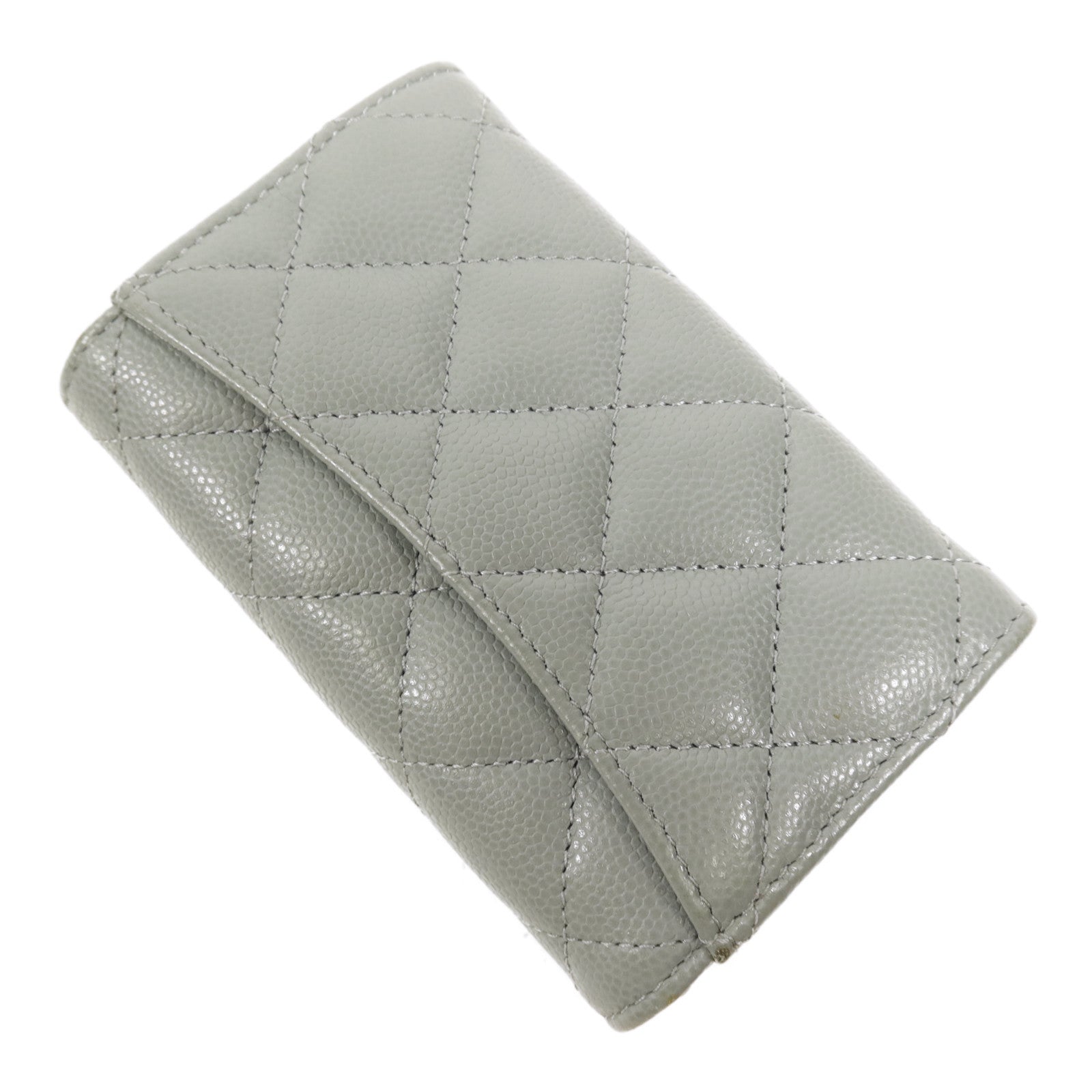 CHANEL 牛皮皮革Card Case金扣卡片套