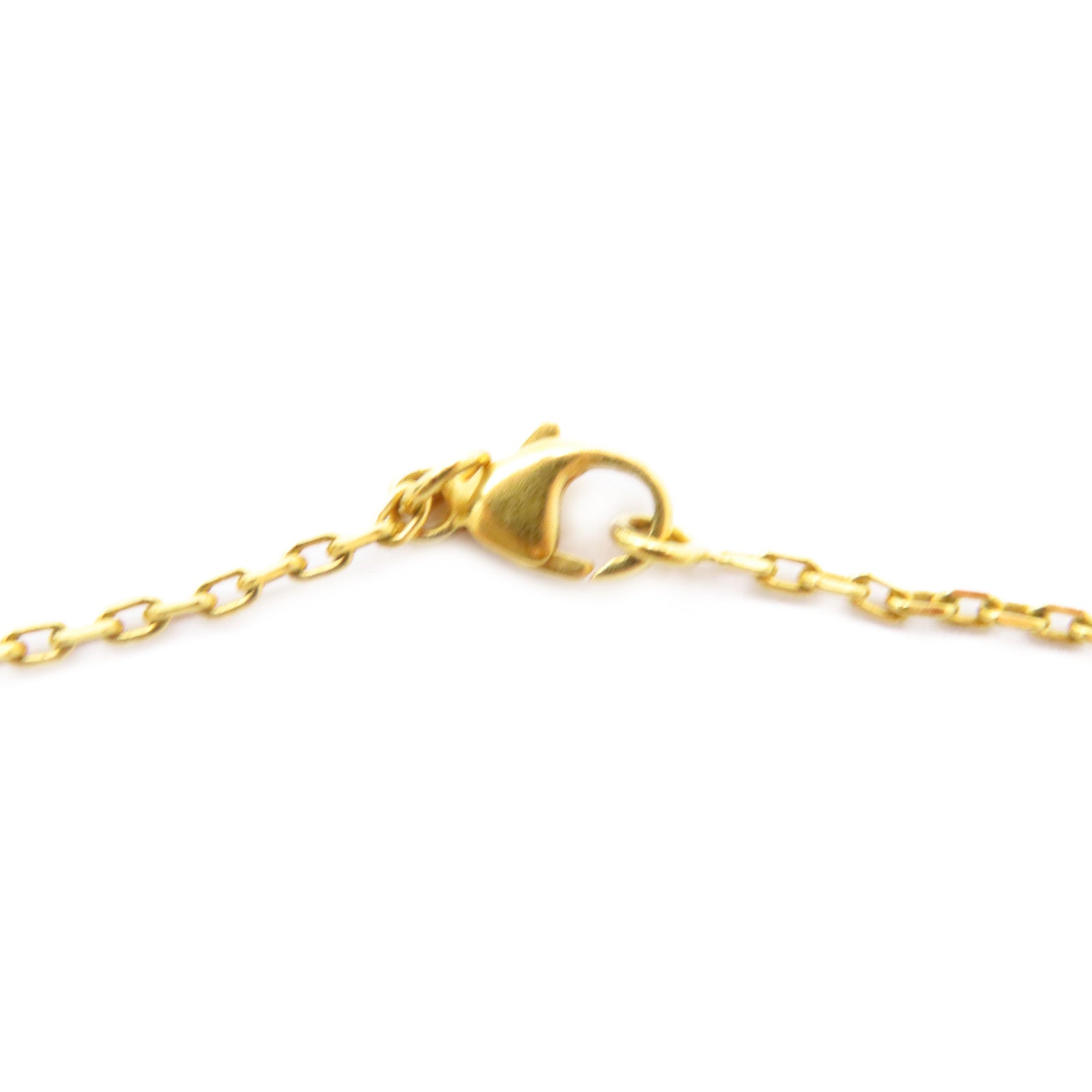 HERMES 金屬Pop H Necklace項鍊米色/金色