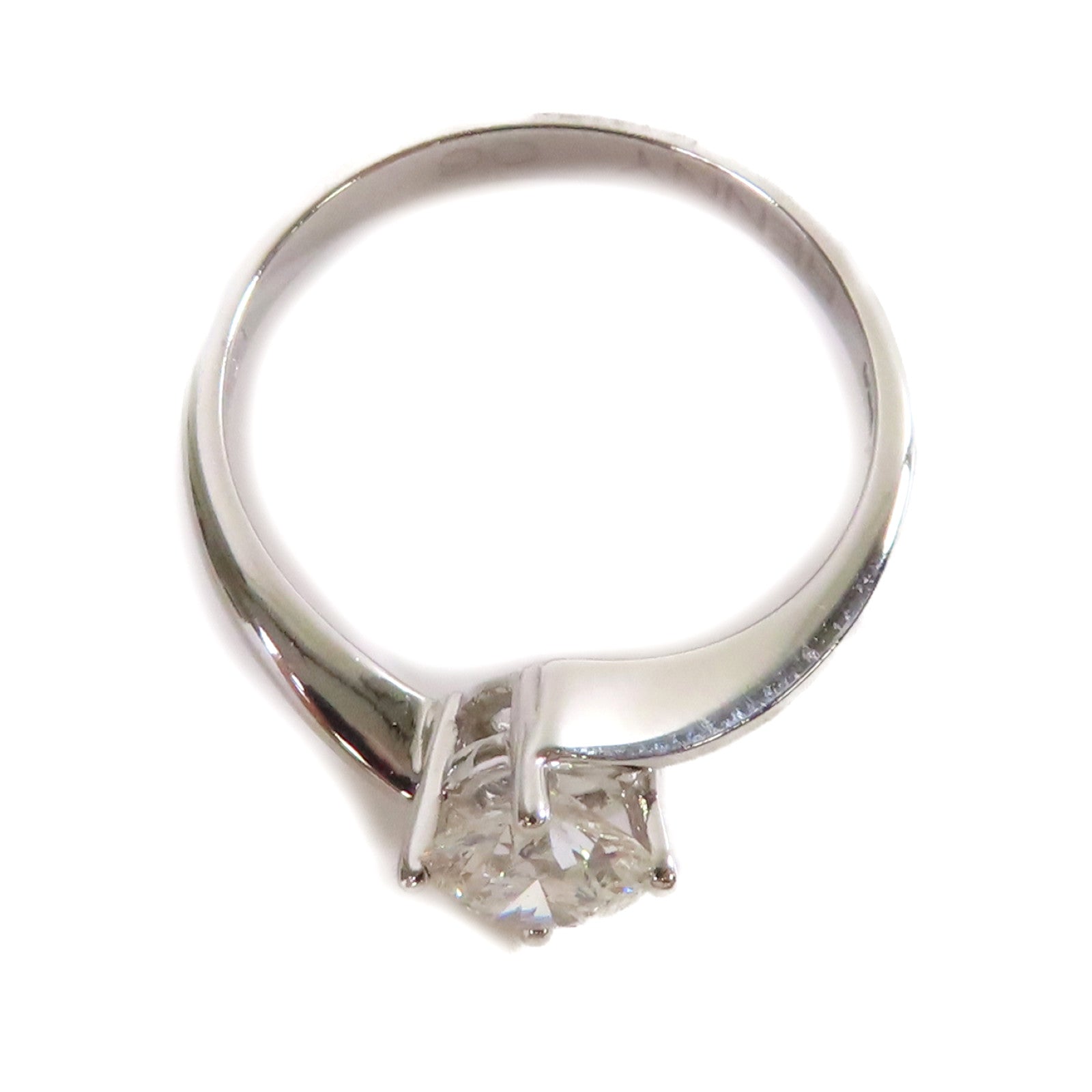 JEWELRY 【激減優惠】18K白金/0.55ct鑽石Diamond Ring戒指US#5