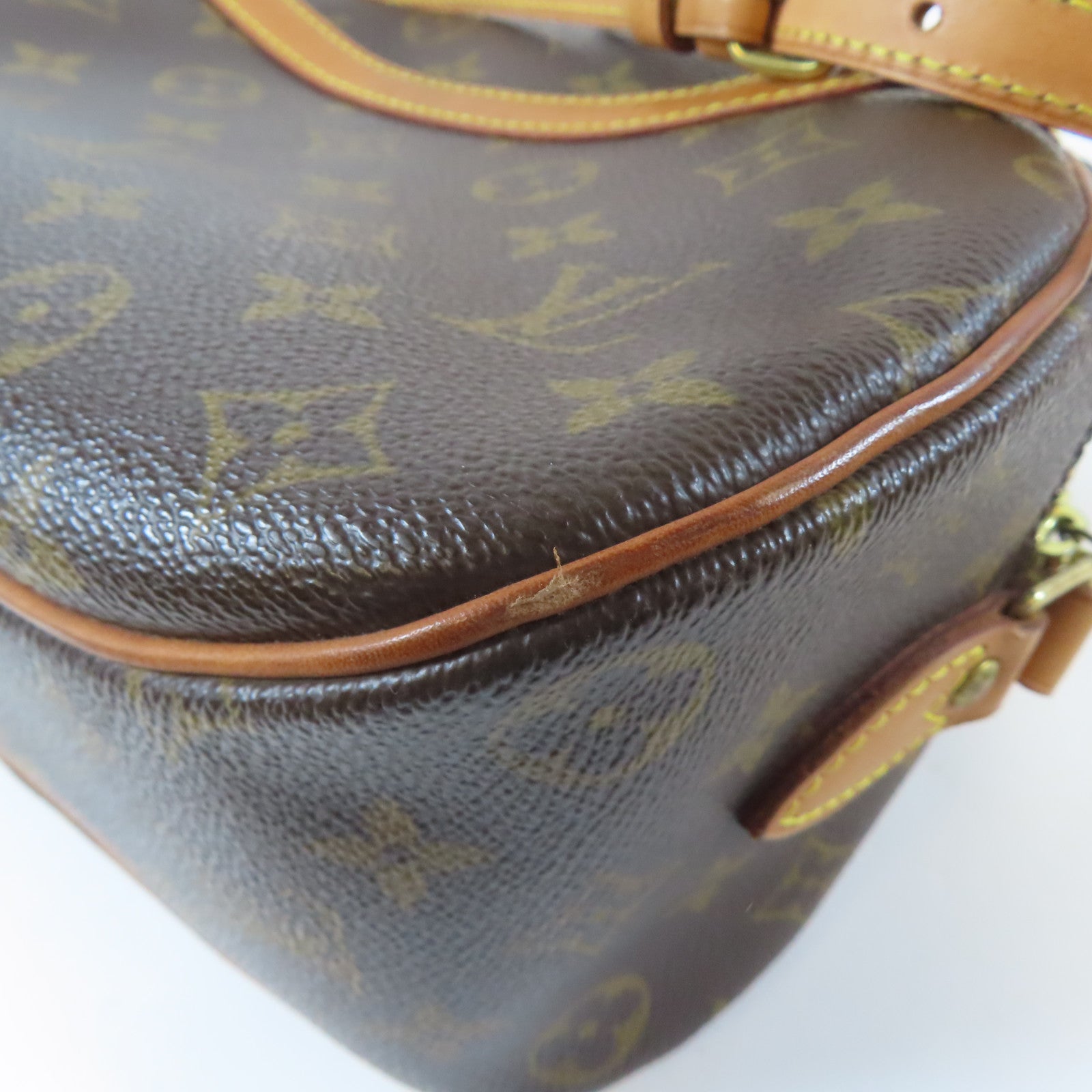 LOUIS VUITTON Monogram Blois Crossbody金扣肩背袋啡色