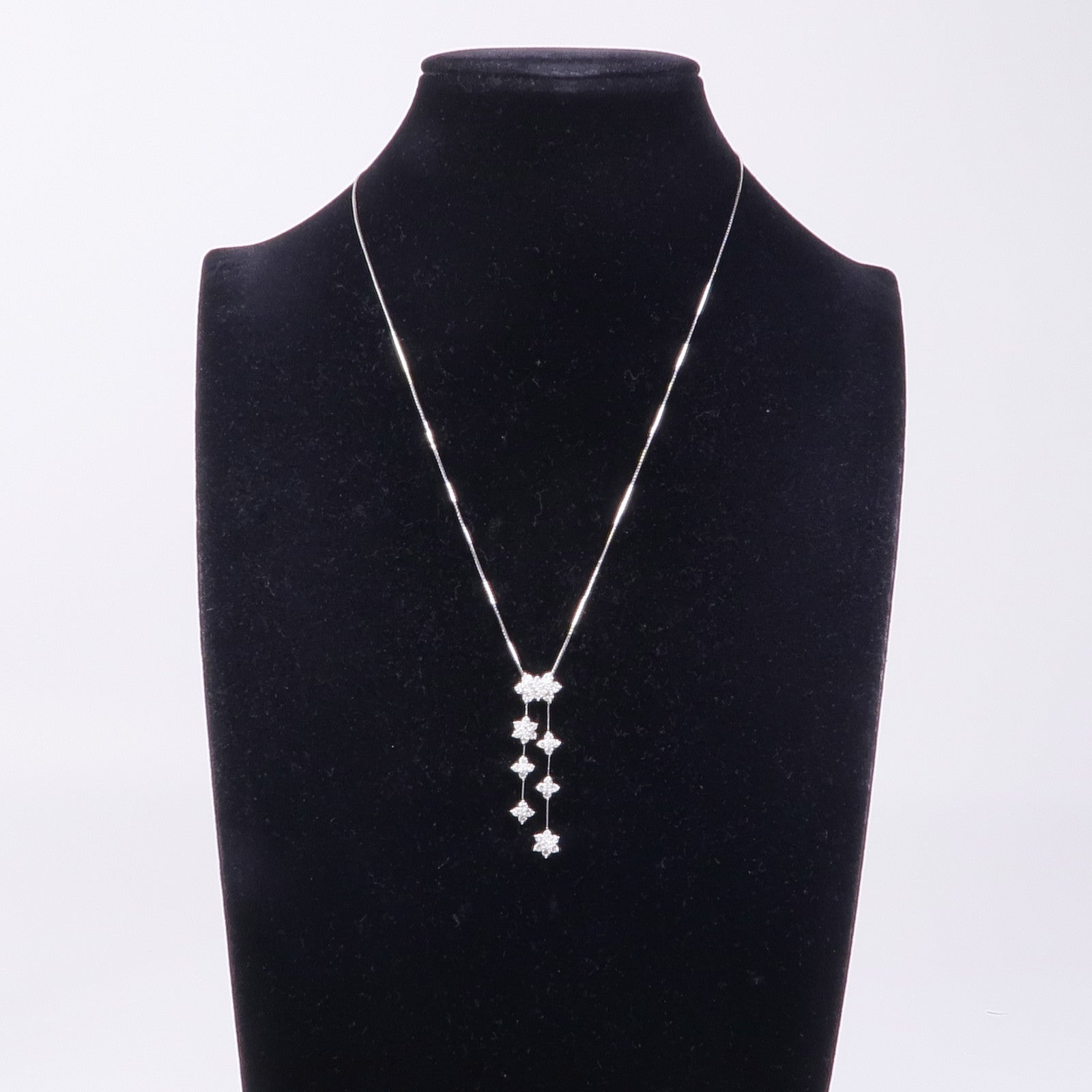 JEWELRY 18K白金Diamond Necklace鑽石項鍊