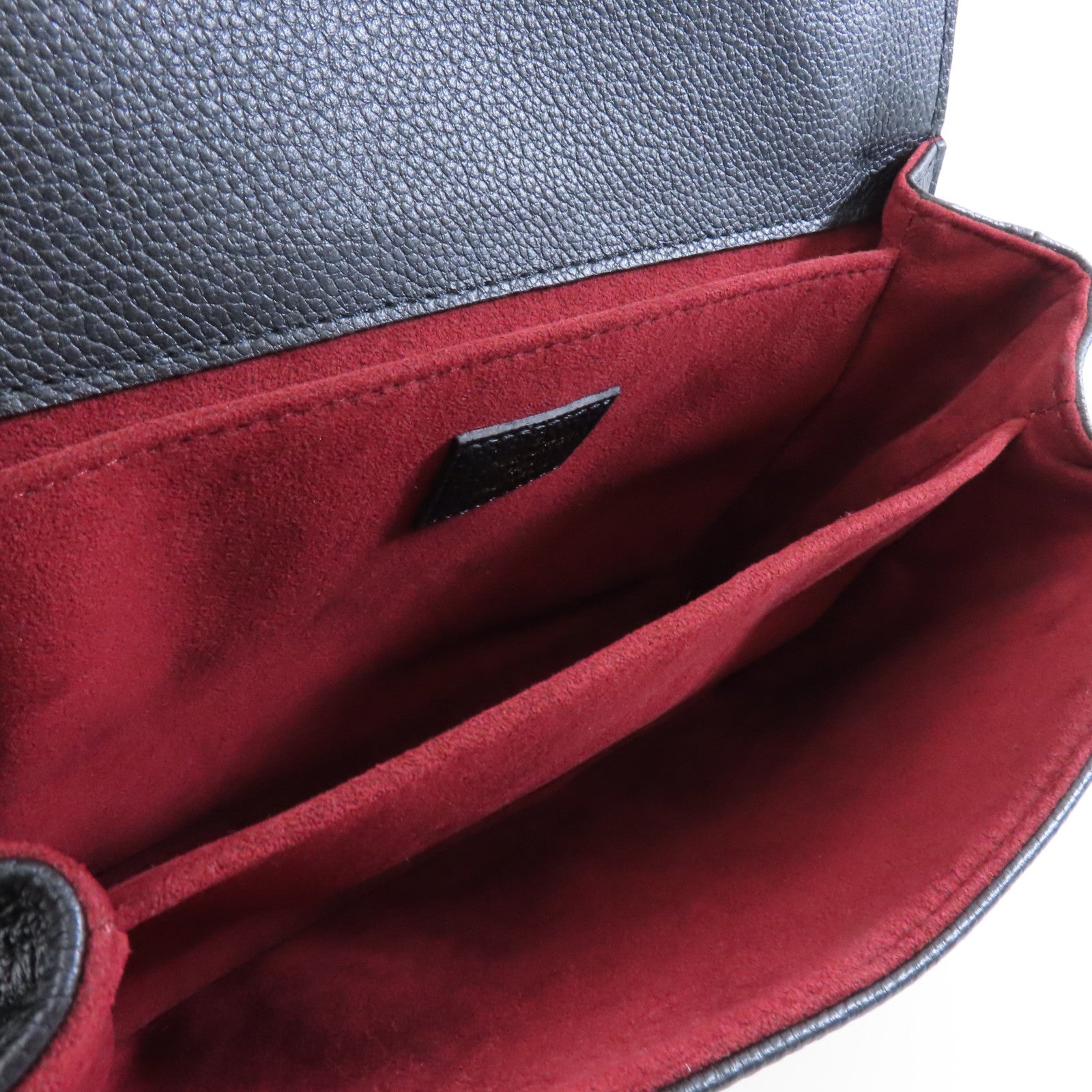 LOUIS VUITTON Monogram Giant Pochette Metis金扣手挽肩背兩用袋黑色/米色