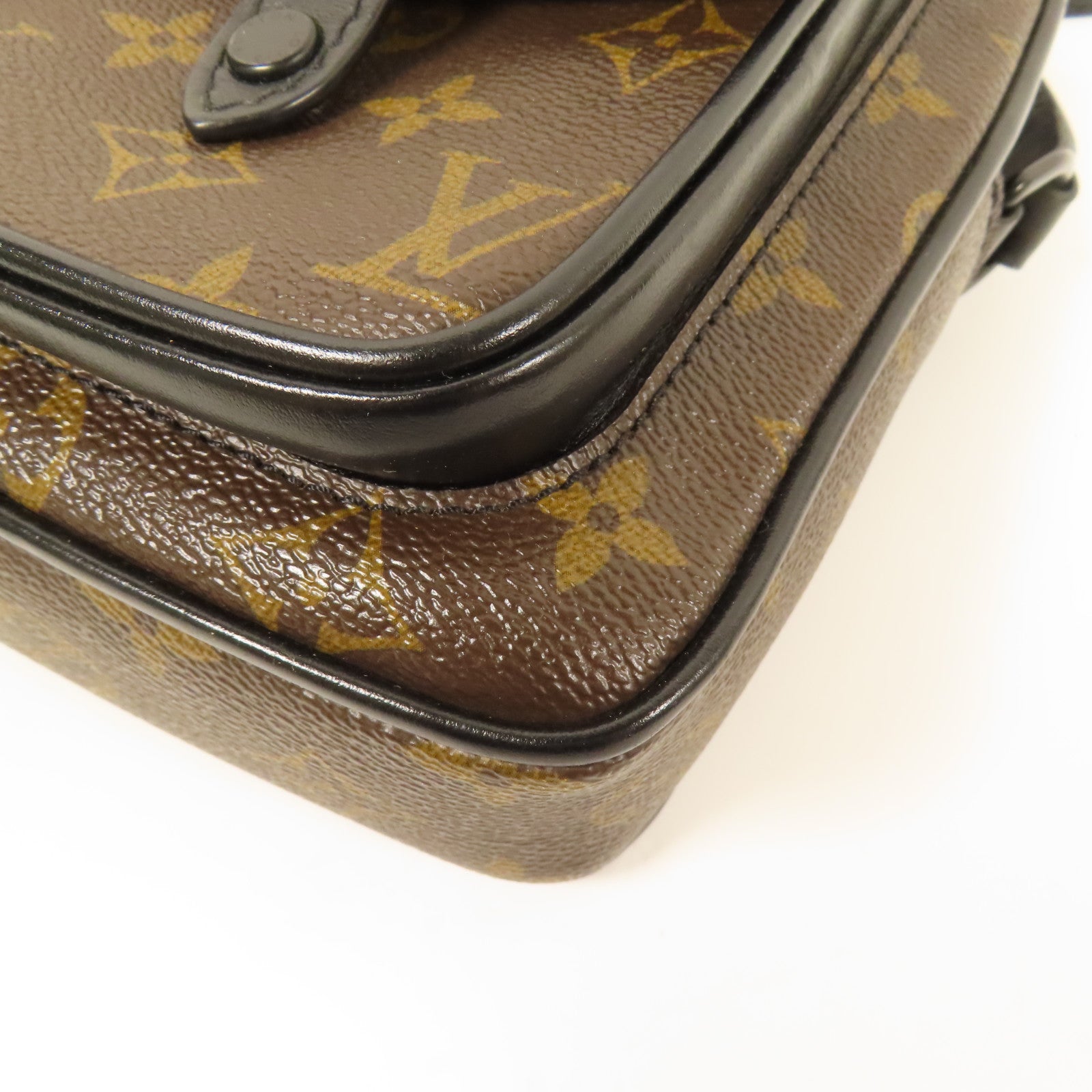 LOUIS VUITTON Monogram Macassar Christopher Wearable Wallet肩背袋