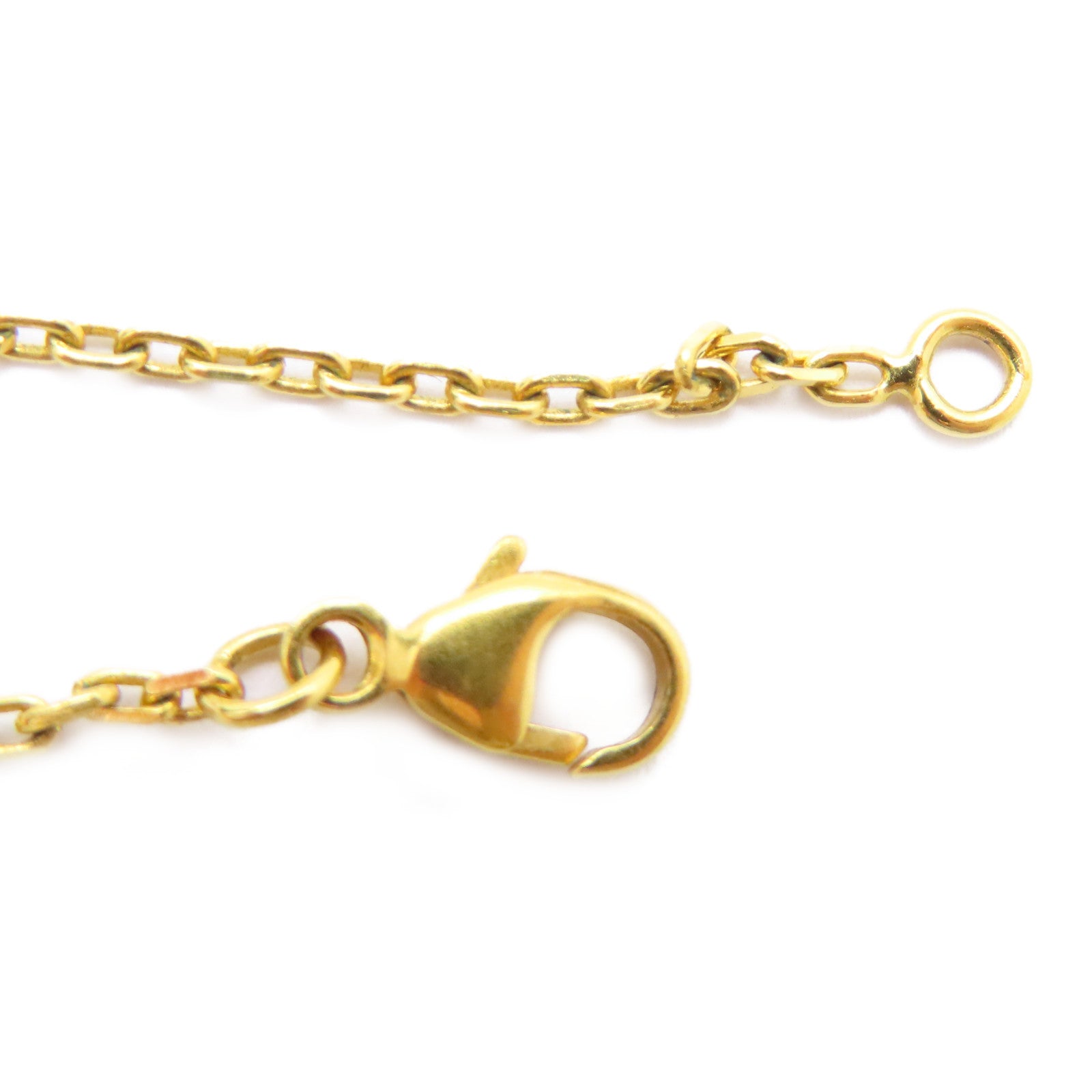 HERMES 金屬Pop H Necklace項鍊米色/金色