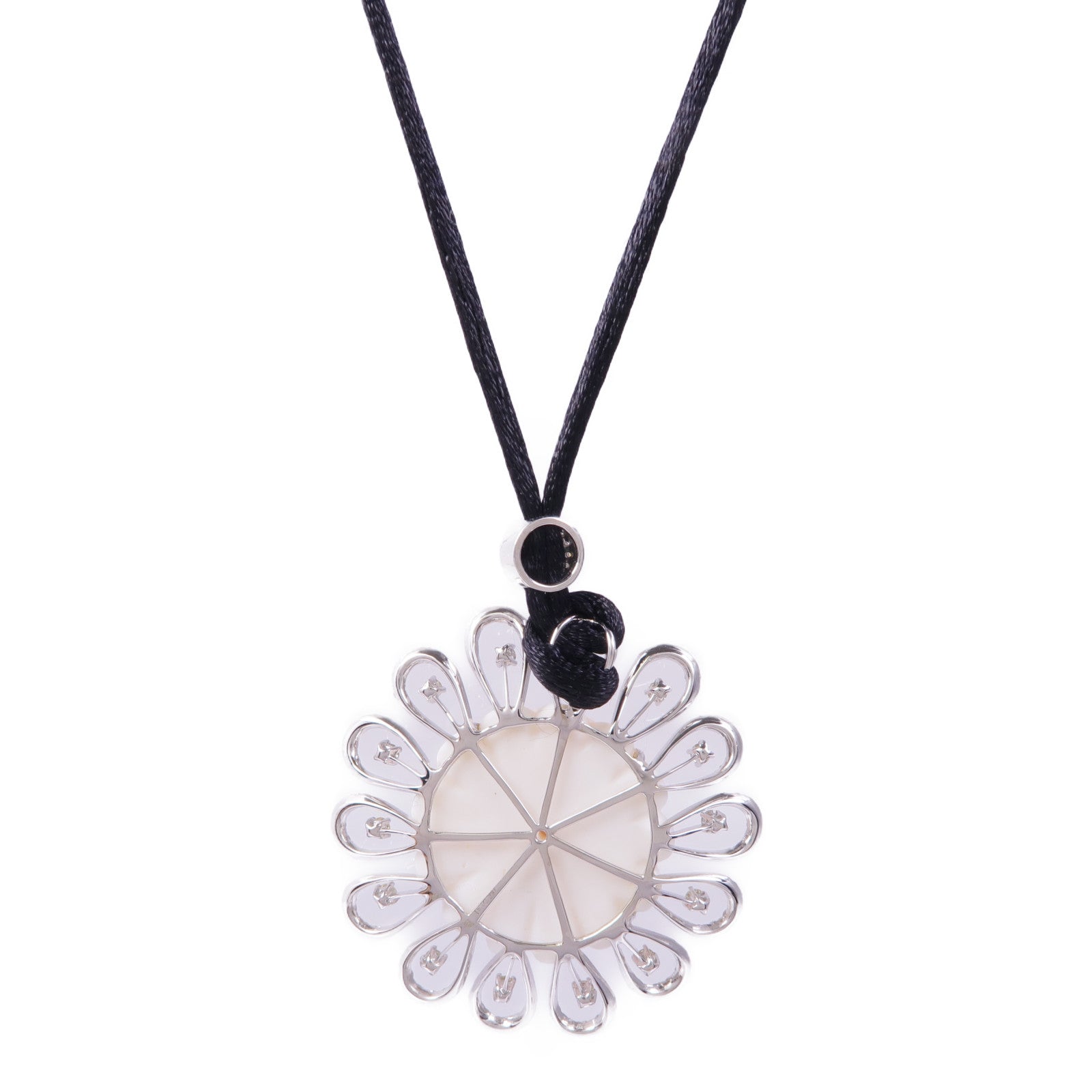 JEWELRY 【激減優惠】18K白金Coral Diamond Necklace珊瑚/鑽石項鍊