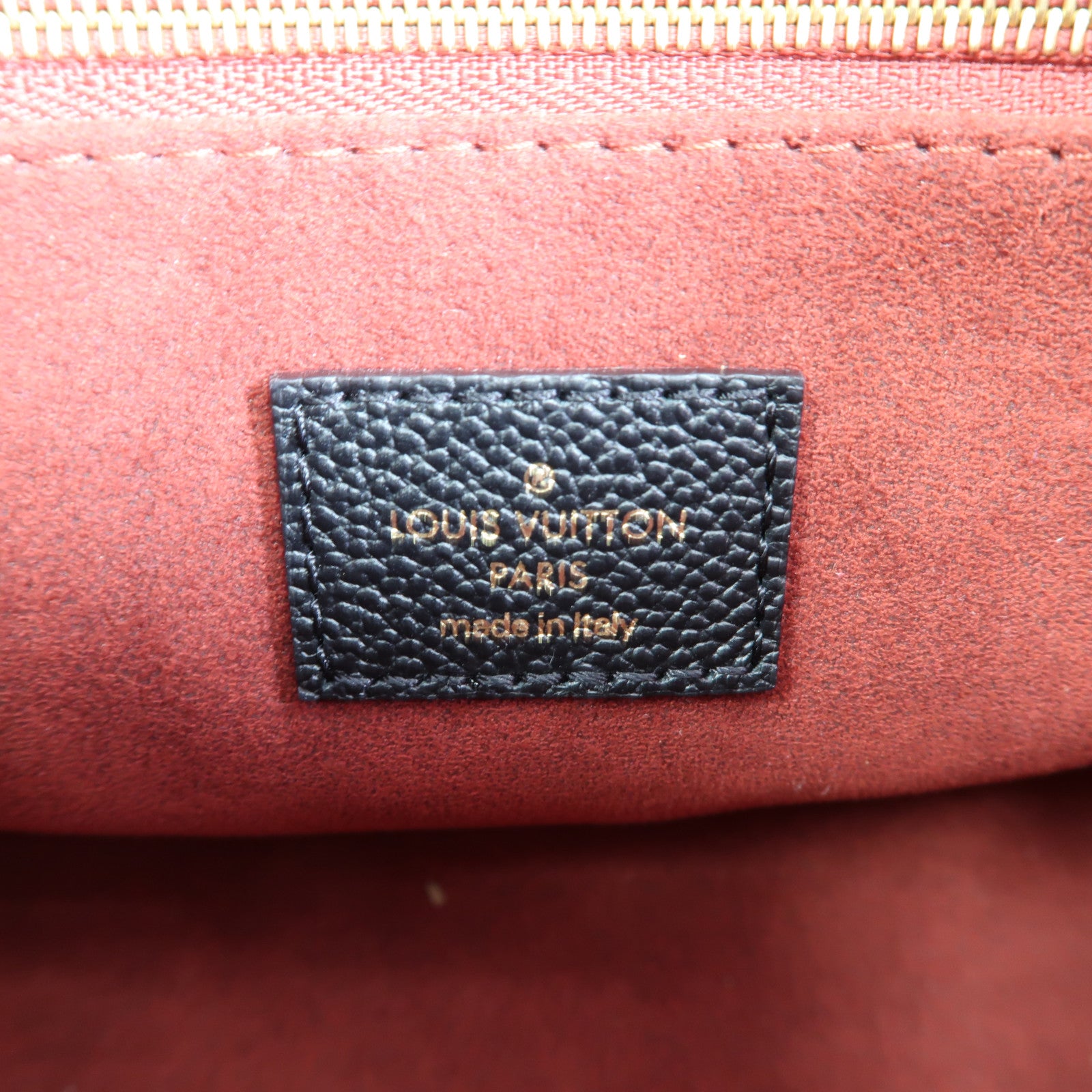 LOUIS VUITTON Monogram Empreinte On The Go PM金扣手挽肩背兩用袋