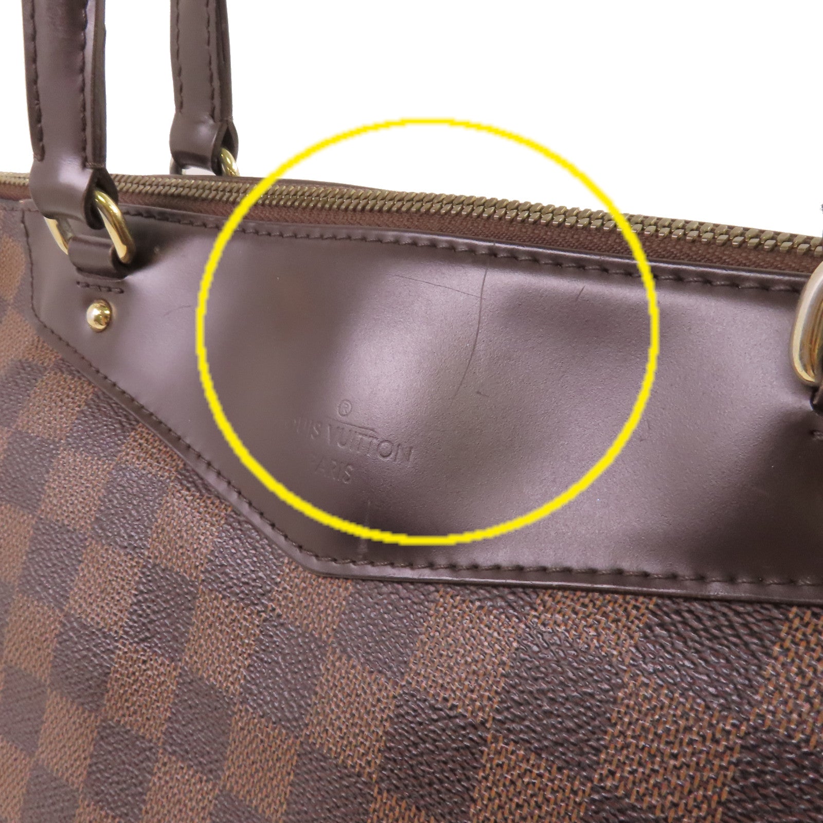 LOUIS VUITTON 【激減優惠】Damier Ebene Westminster GM Tote Bag金扣肩背袋啡色