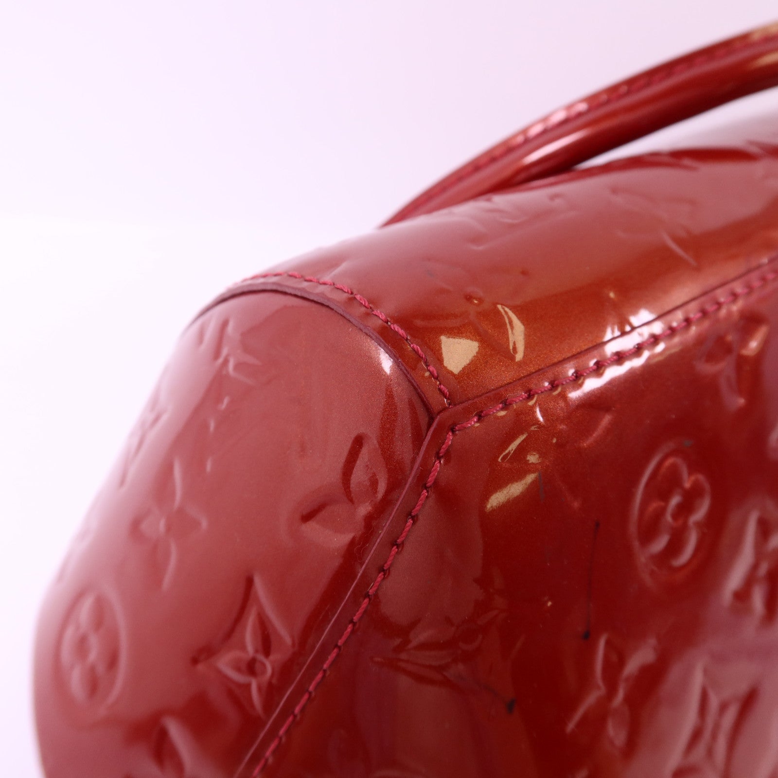 LOUIS VUITTON Monogram Vernis Sherwood PM金扣肩背袋