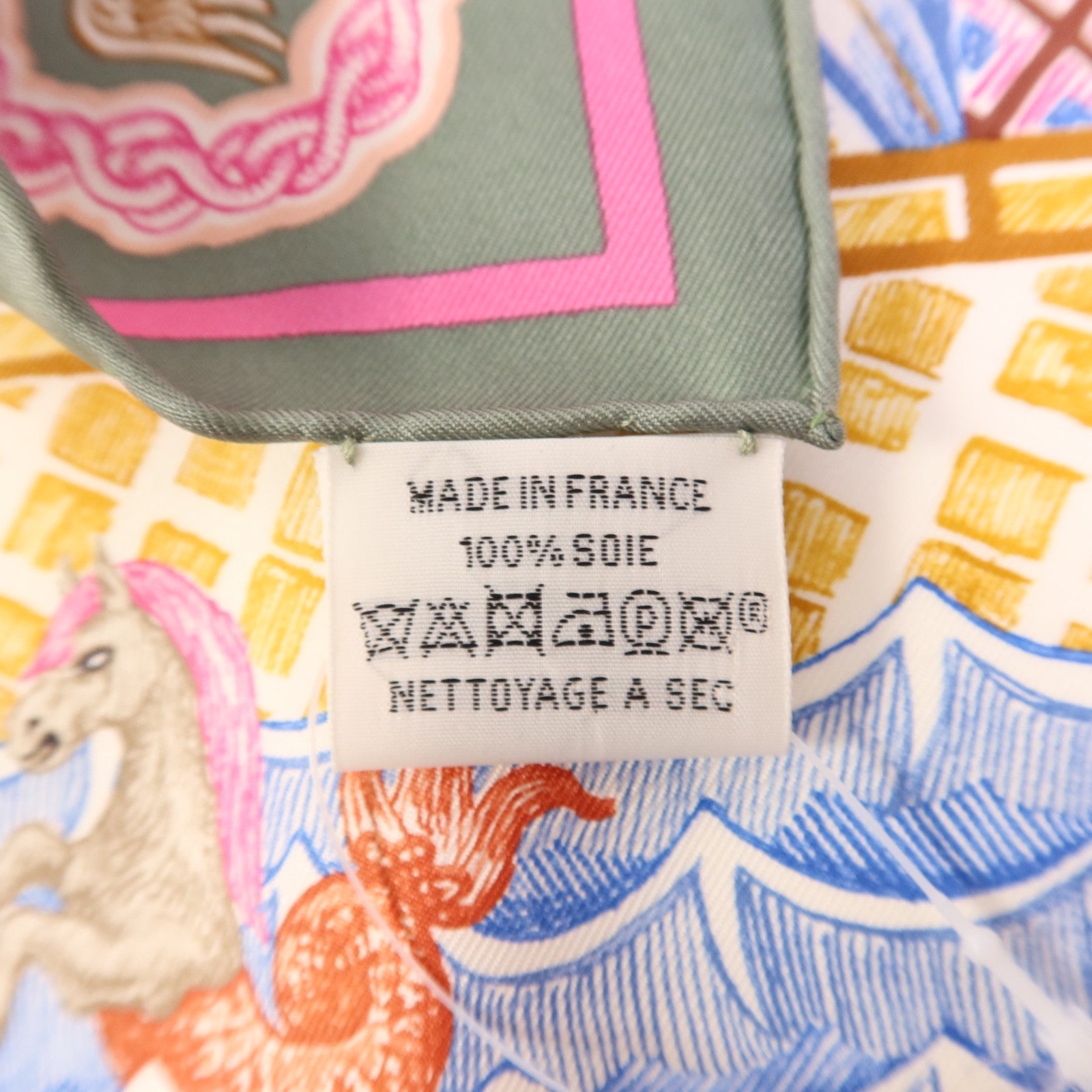 HERMES 絲質Scarf 90絲巾