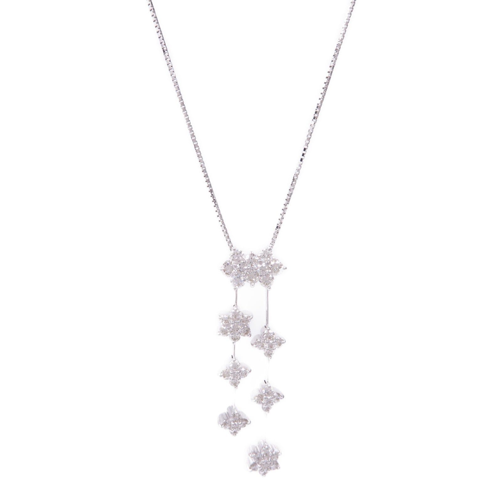 JEWELRY 18K白金Diamond Necklace鑽石項鍊