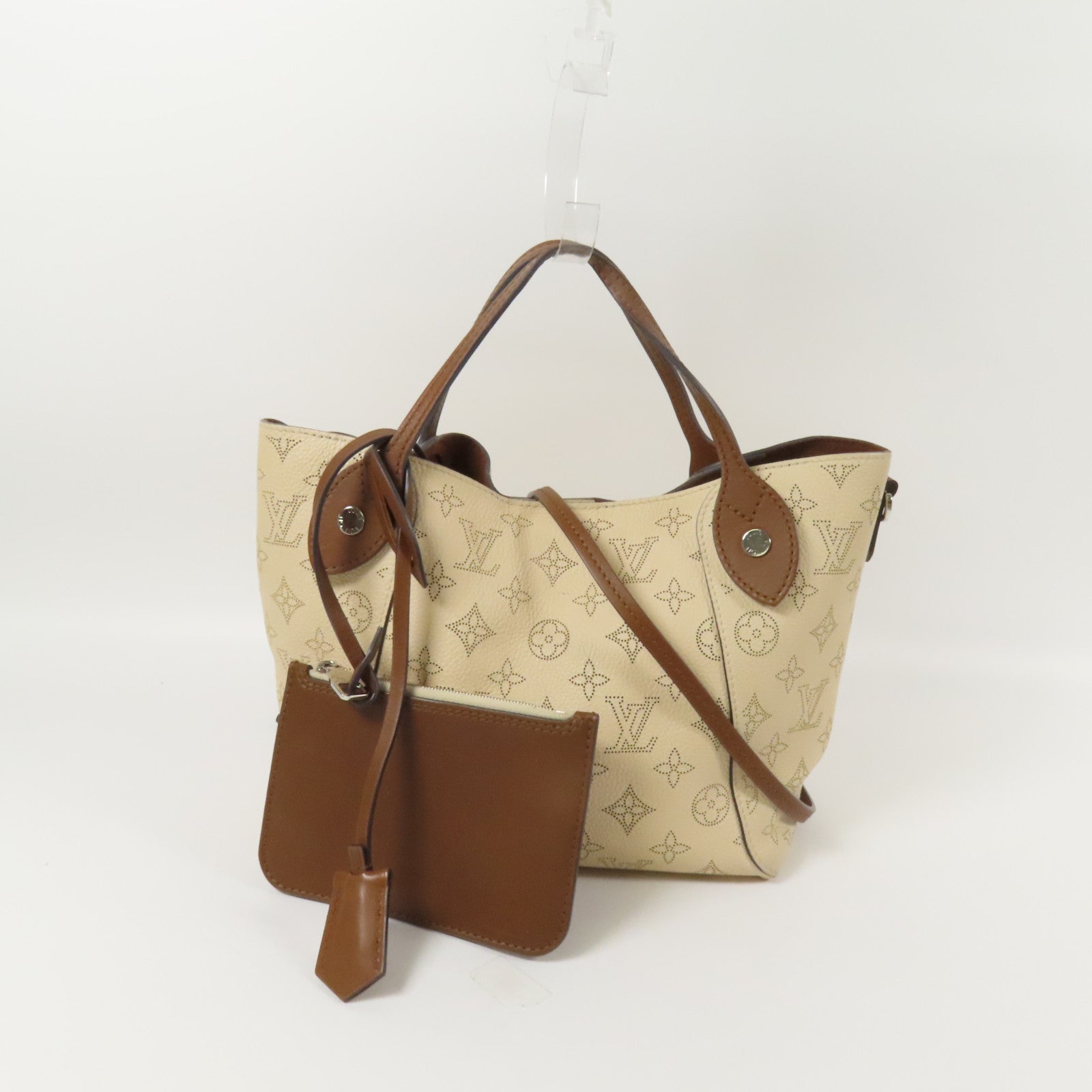 LOUIS VUITTON Mahina Hina PM銀扣手挽肩背兩用袋