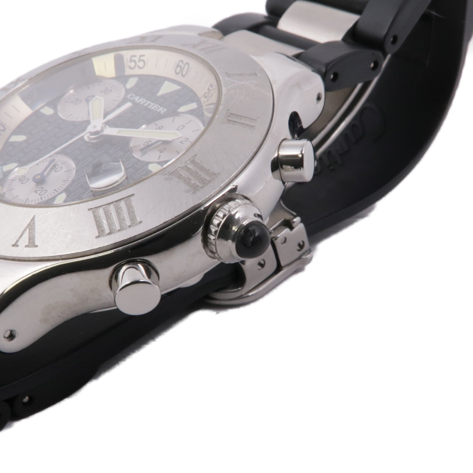 CARTIER Chronoscaph Watch 2424