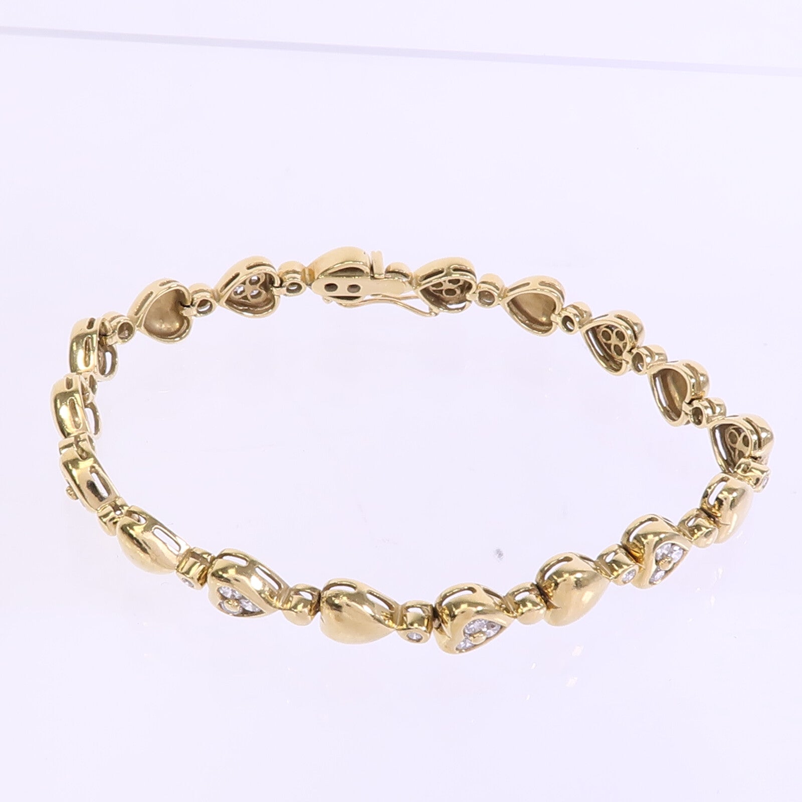 JEWELRY 18K黃金Diamond Bracelet鑽石手鏈
