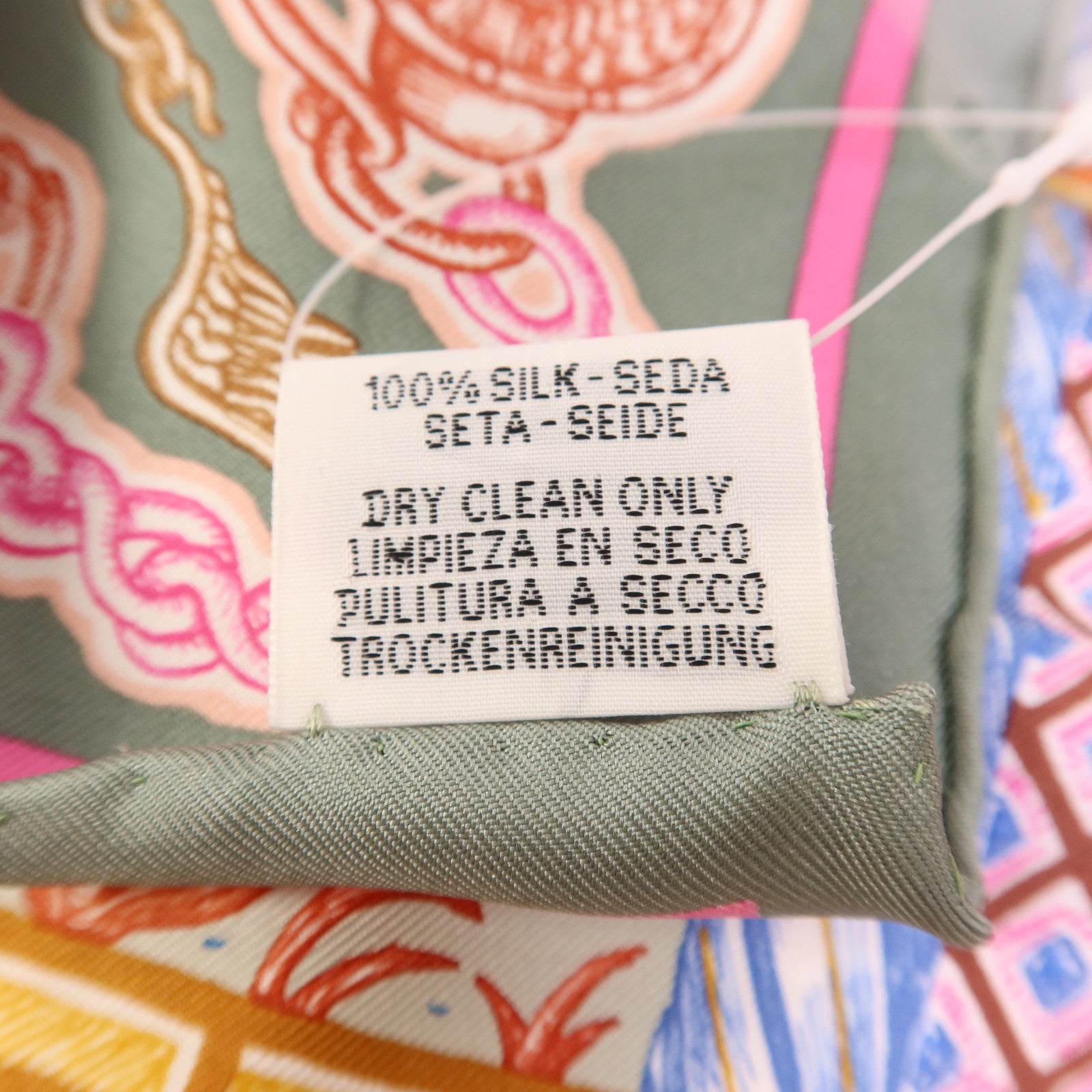 HERMES 絲質Scarf 90絲巾