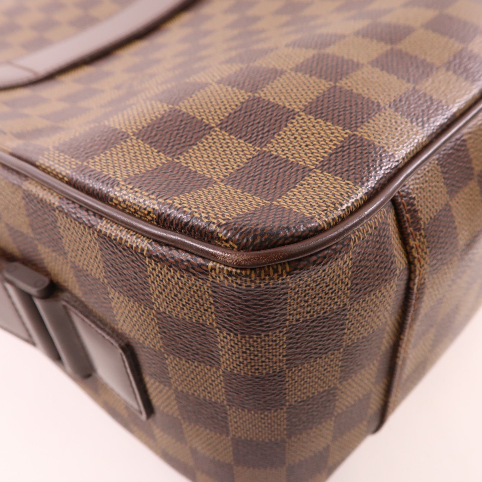 LOUIS VUITTON LV GHW Oraf GM Shoulder Bag N41440 Damier Brown