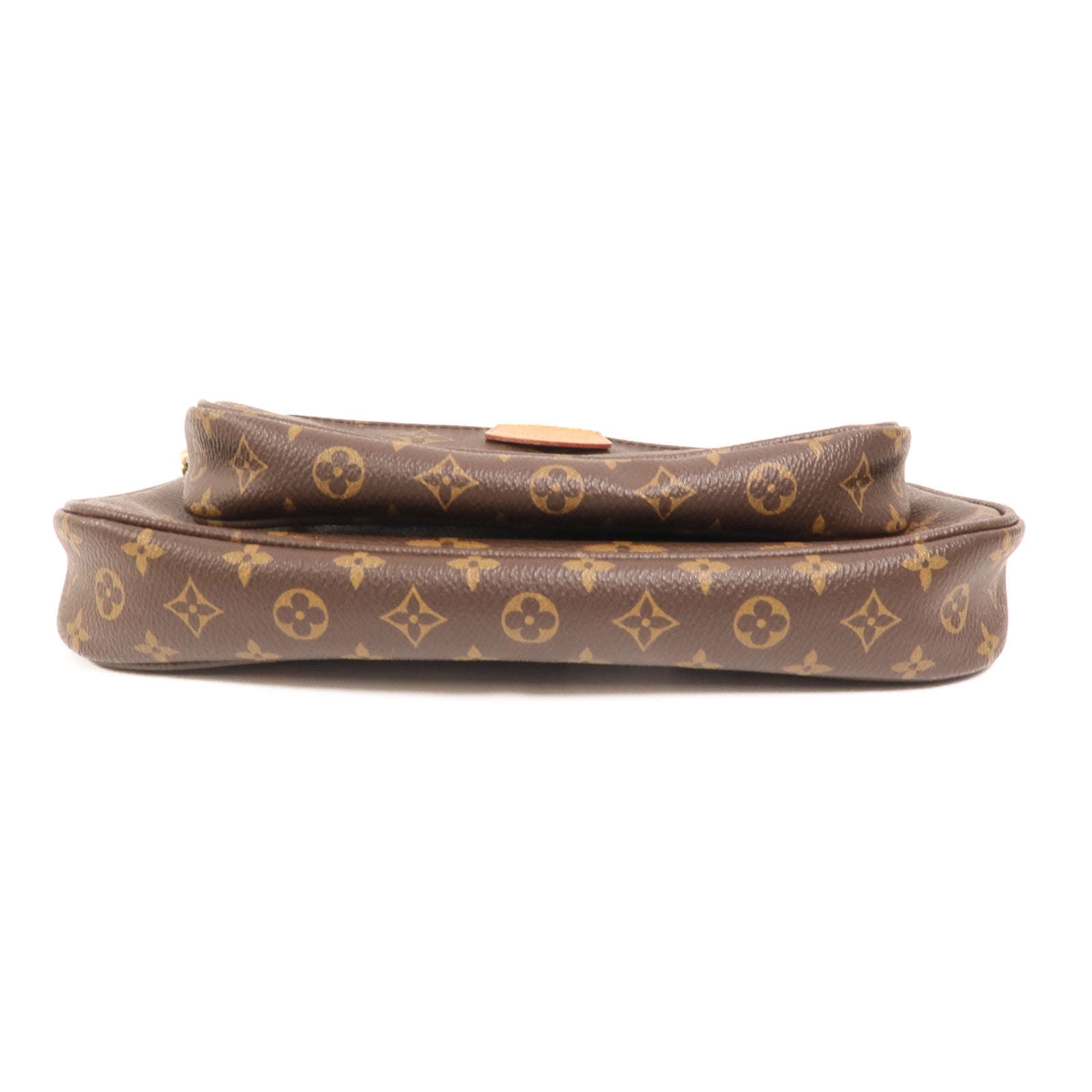 LOUIS VUITTON Monogram Multi Pochette Accessoires金扣手挽肩背兩用袋