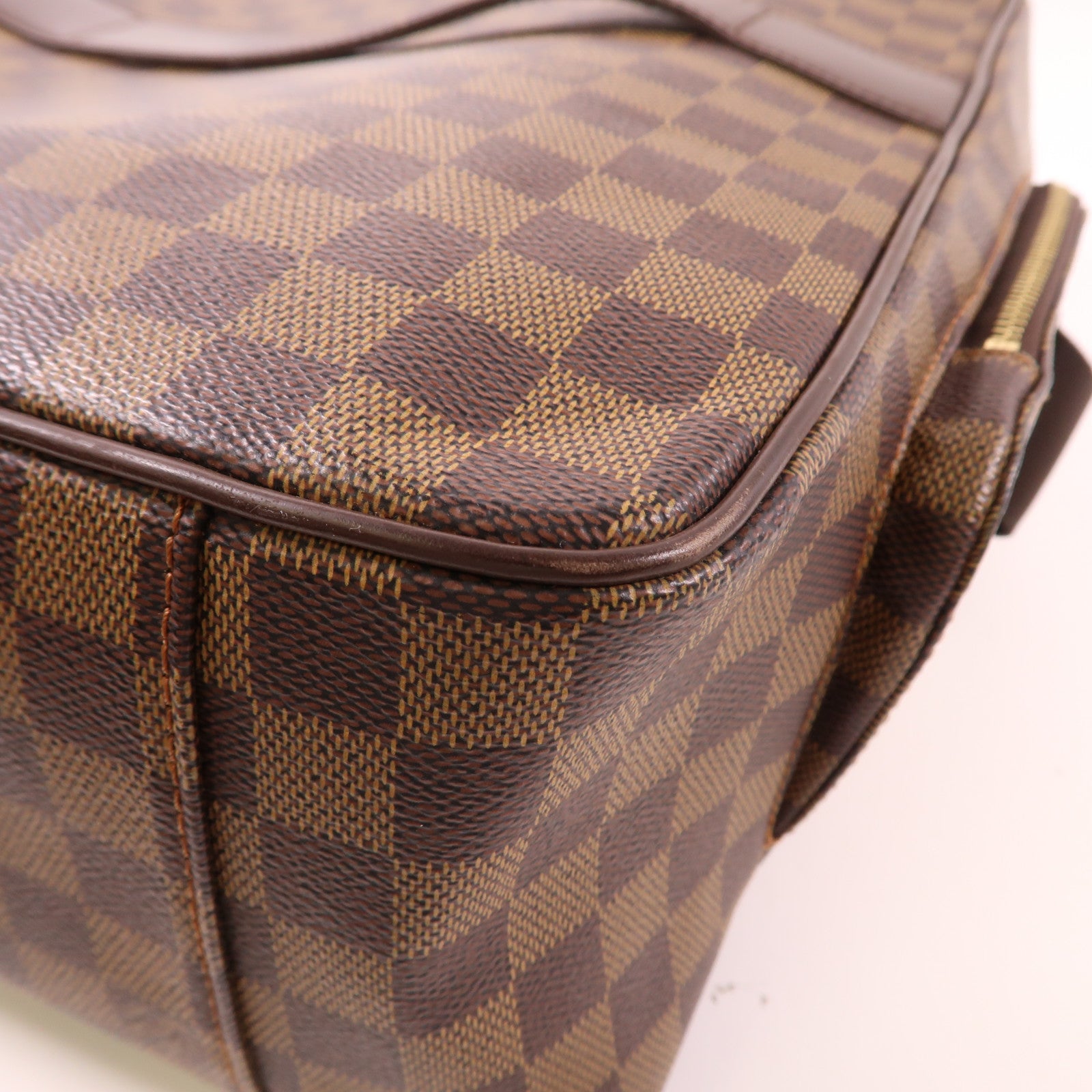 LOUIS VUITTON LV GHW Oraf GM Shoulder Bag N41440 Damier Brown