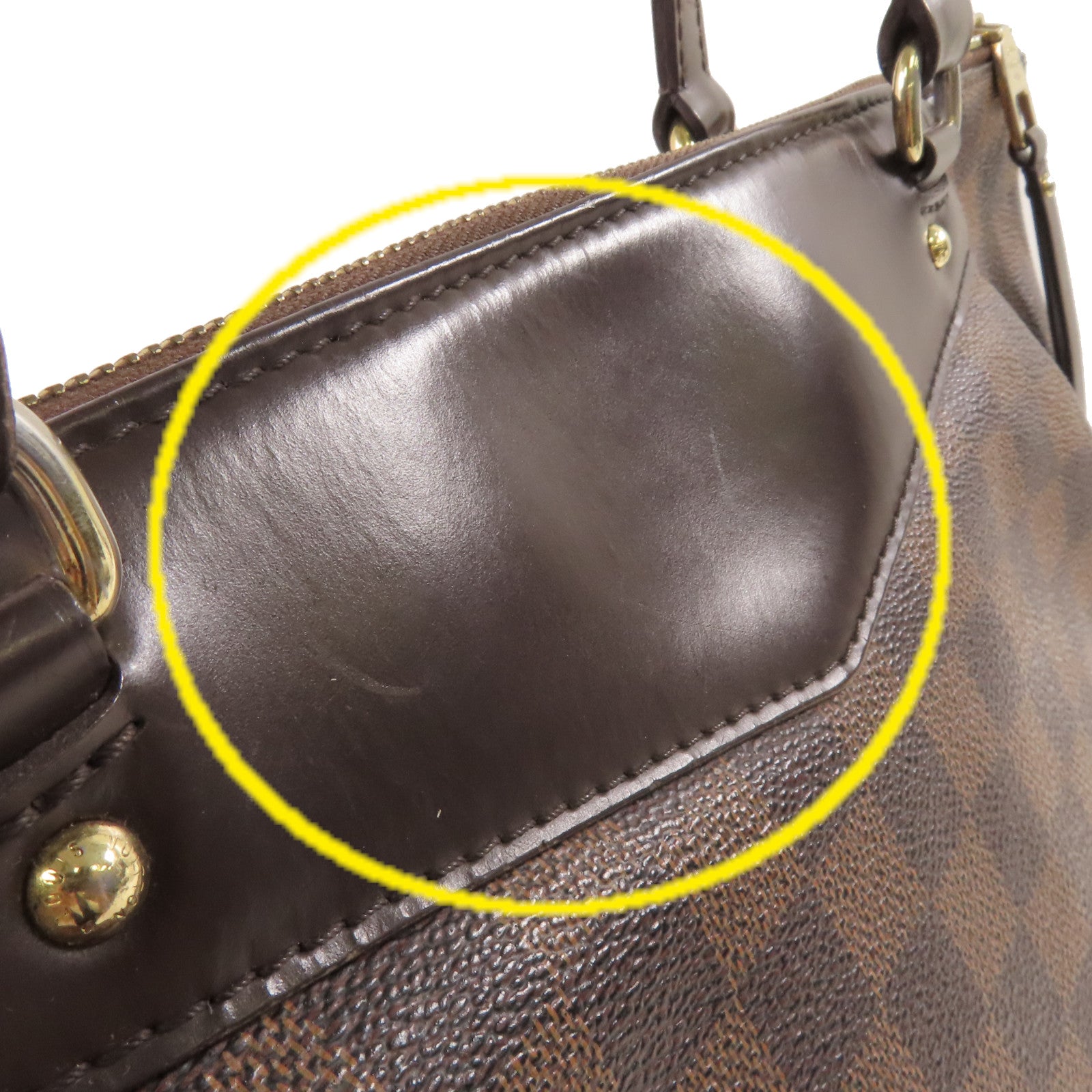 LOUIS VUITTON 【激減優惠】Damier Ebene Westminster GM Tote Bag金扣肩背袋啡色