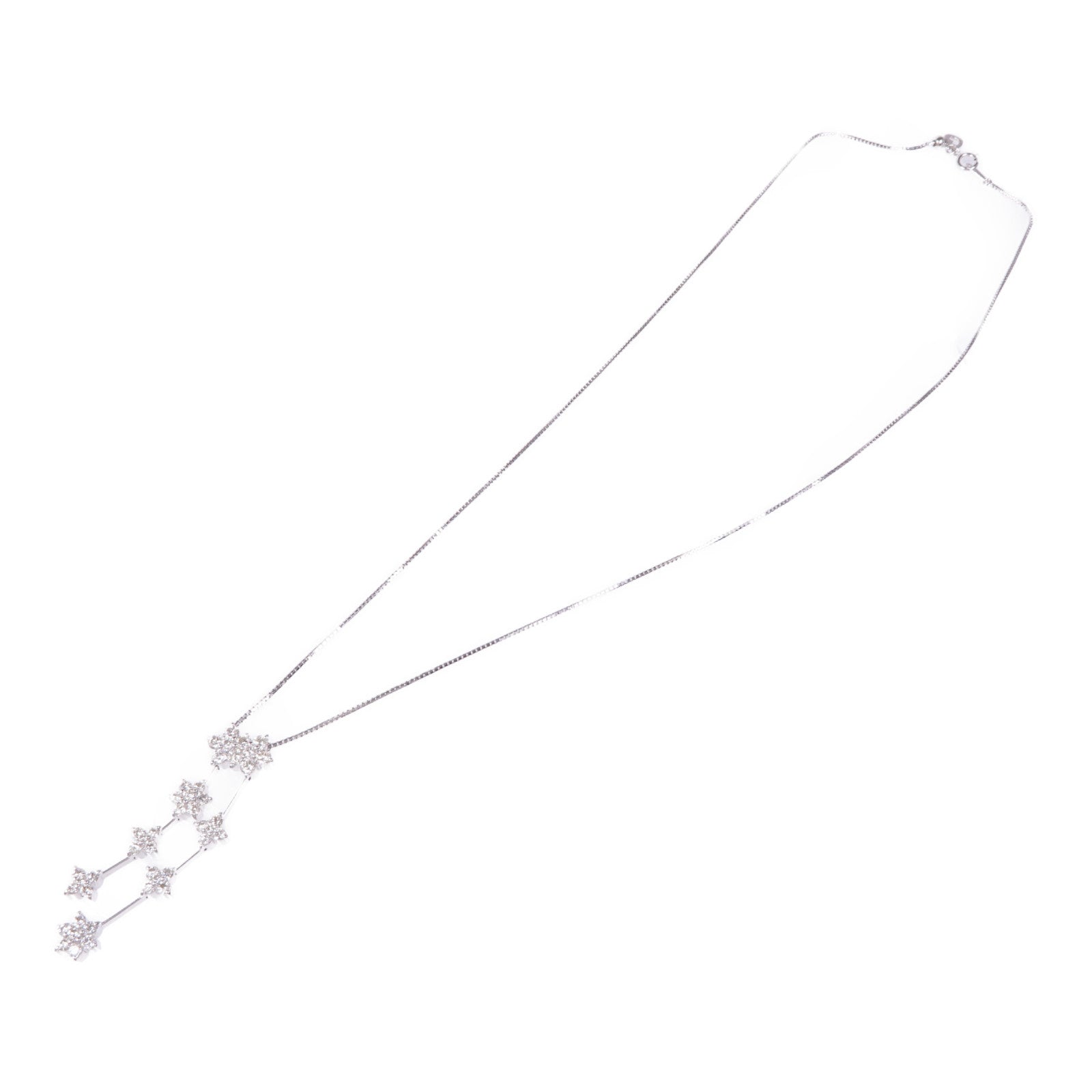 JEWELRY 18K白金Diamond Necklace鑽石項鍊