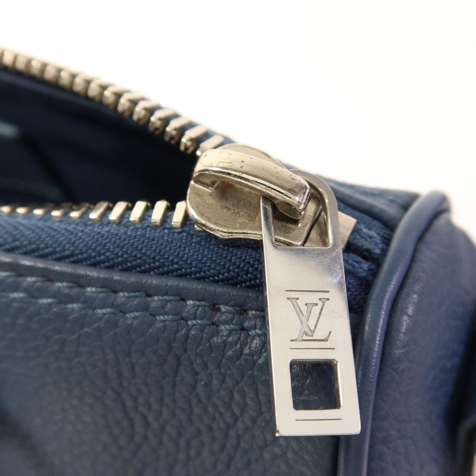 LOUIS VUITTON Aerogram Keepall XS銀扣手挽肩背兩用袋