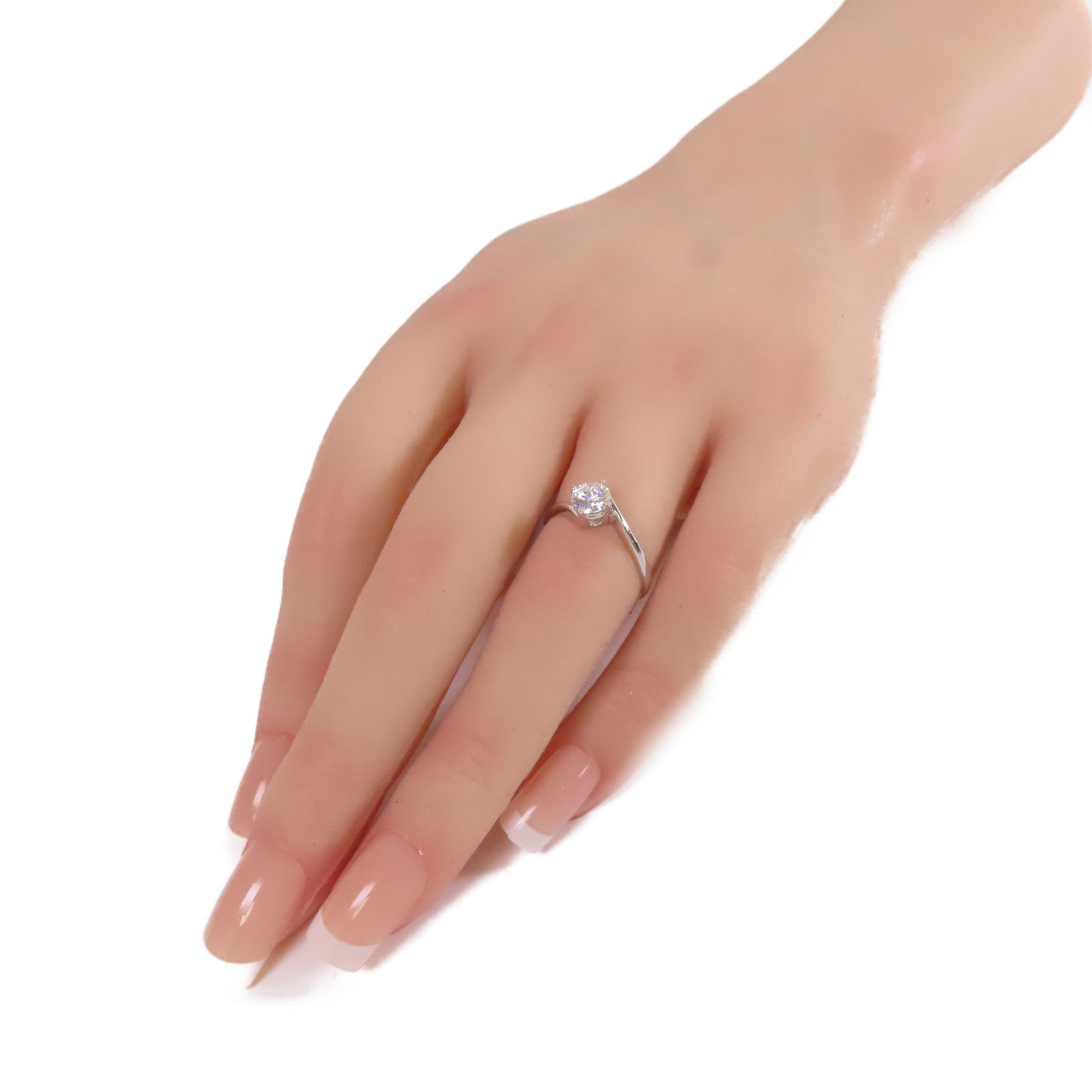 JEWELRY 【激減優惠】18K白金/0.55ct鑽石Diamond Ring戒指US#5