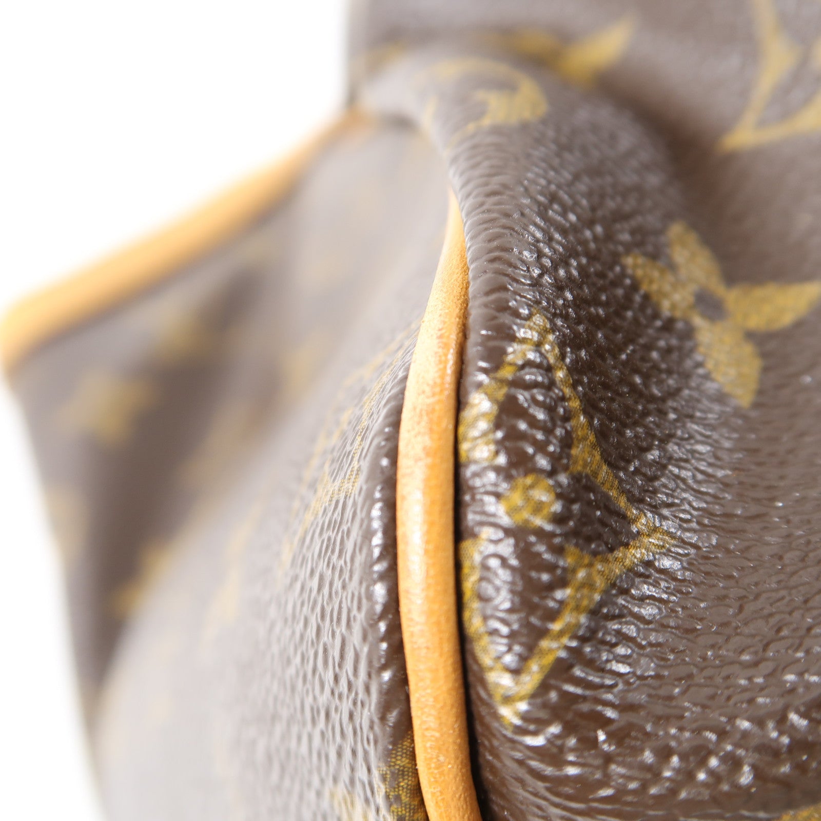 LOUIS VUITTON Monogram Tivoli GM金扣肩背袋啡色