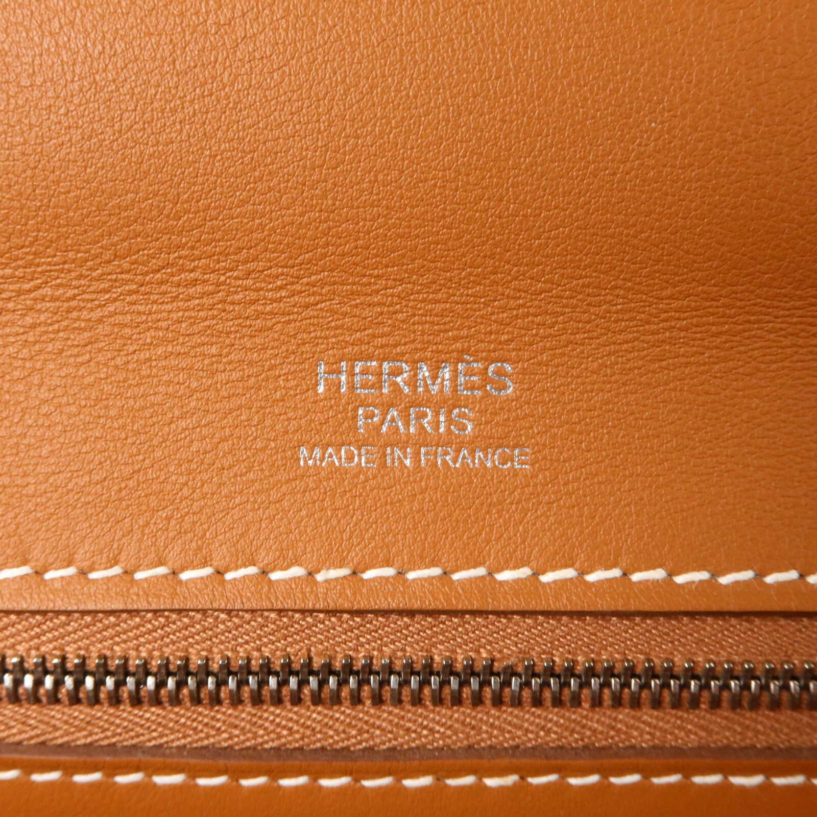 HERMES Barenia皮革24/24 35CM手挽袋Gold