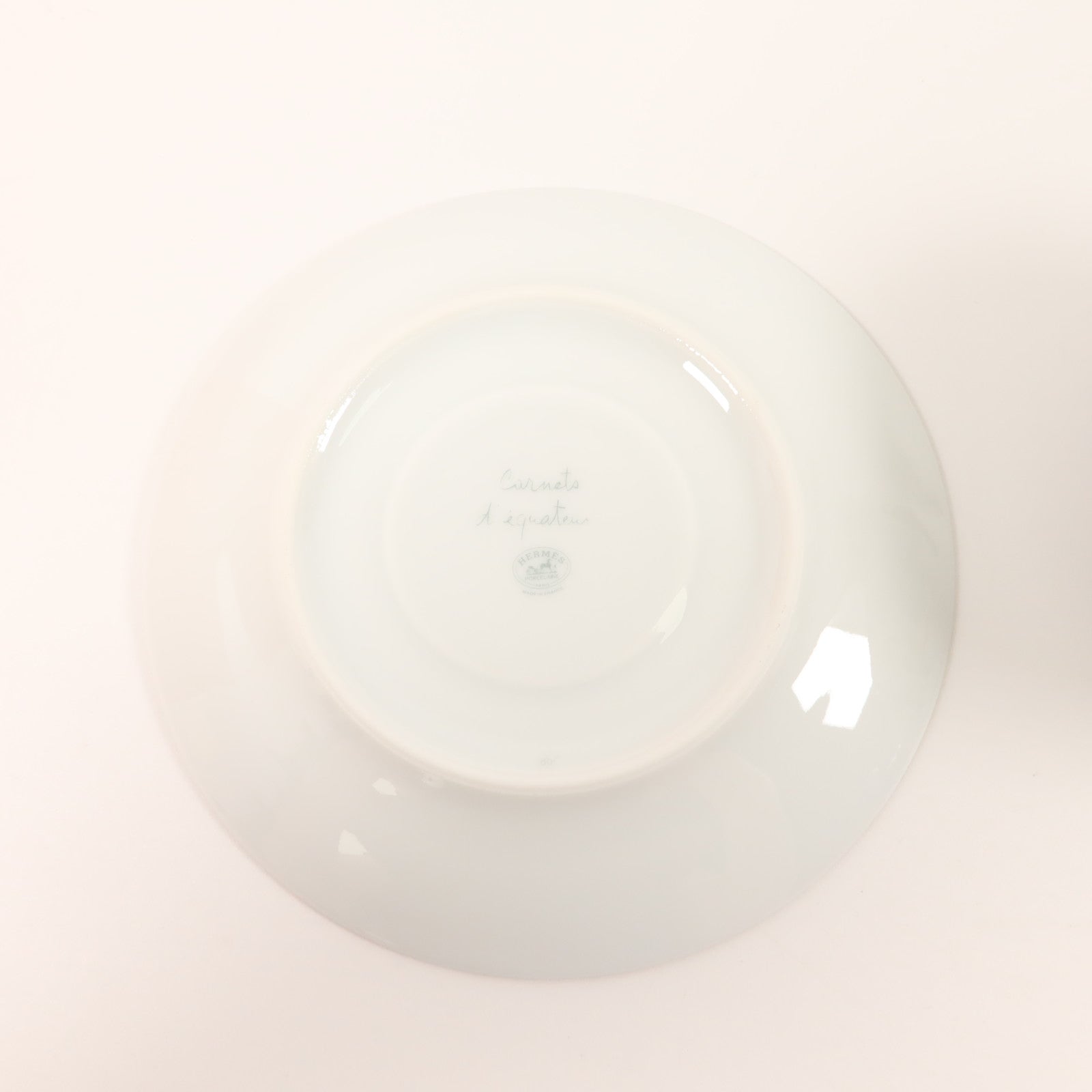 HERMES 瓷器Carnets d'Equateur Teacup and Saucer茶杯和茶碟