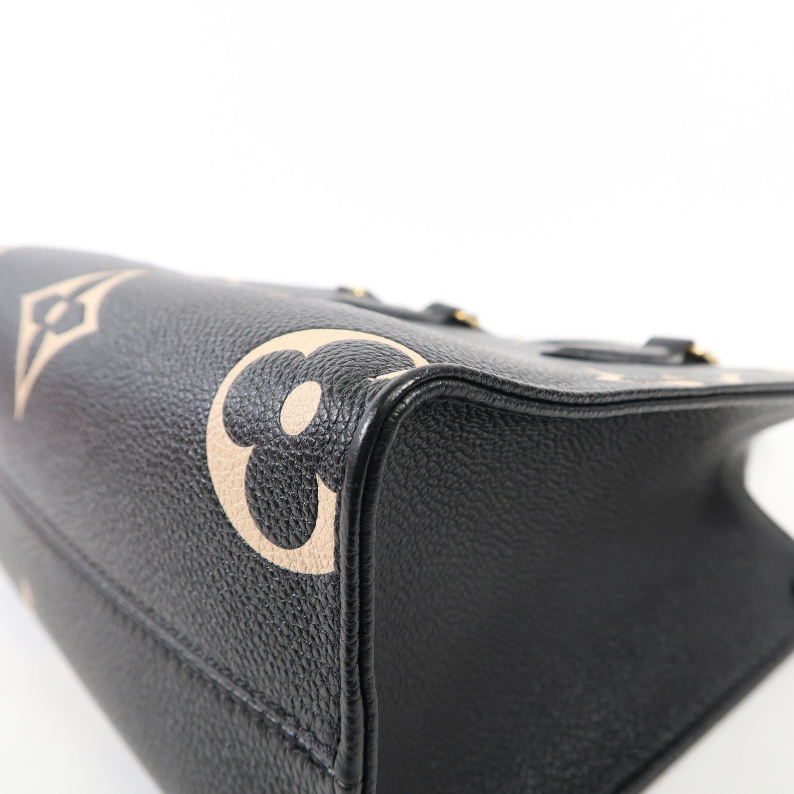 LOUIS VUITTON Monogram Empreinte On The Go PM金扣手挽肩背兩用袋