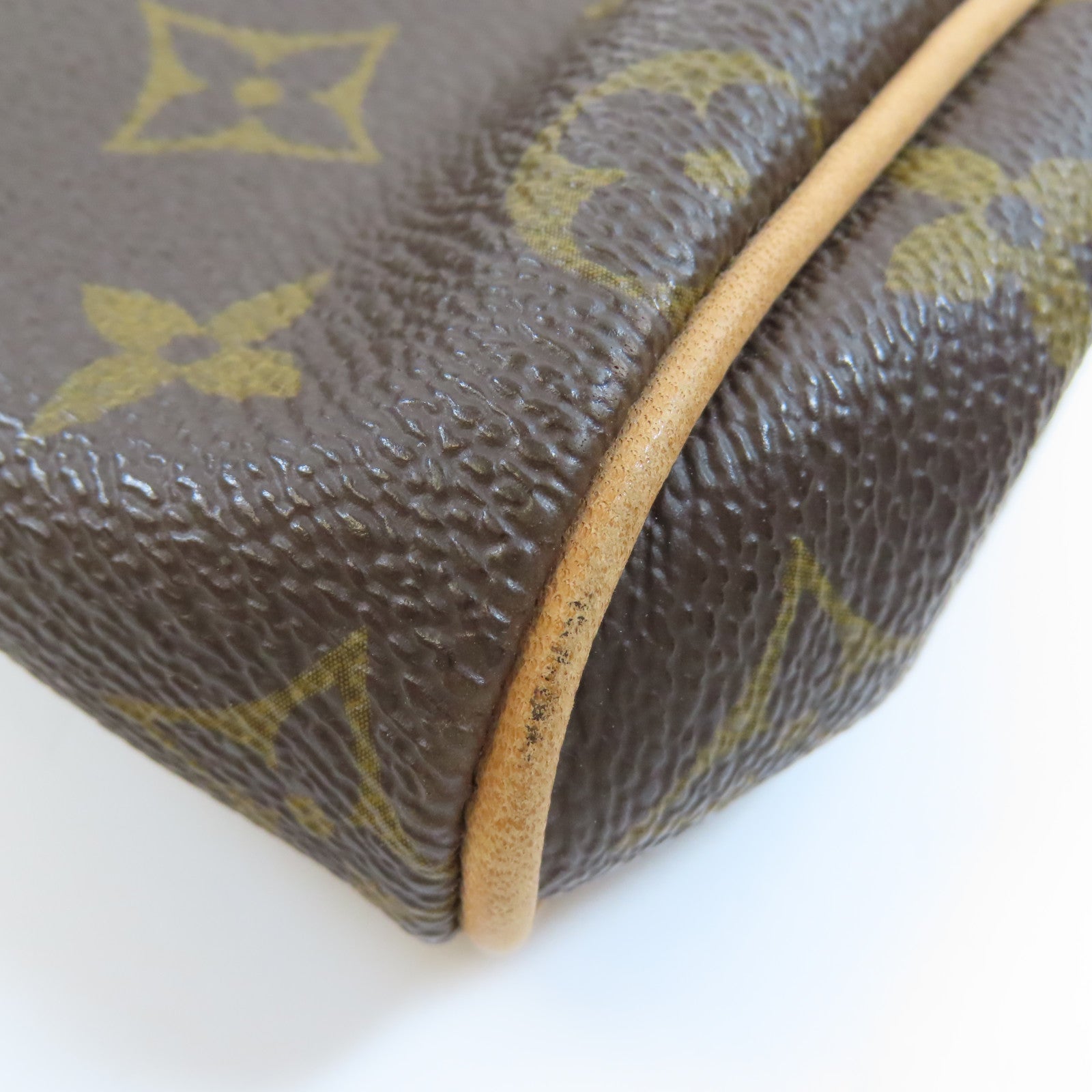 LOUIS VUITTON Monogram Eva金扣手挽肩背兩用袋棕色