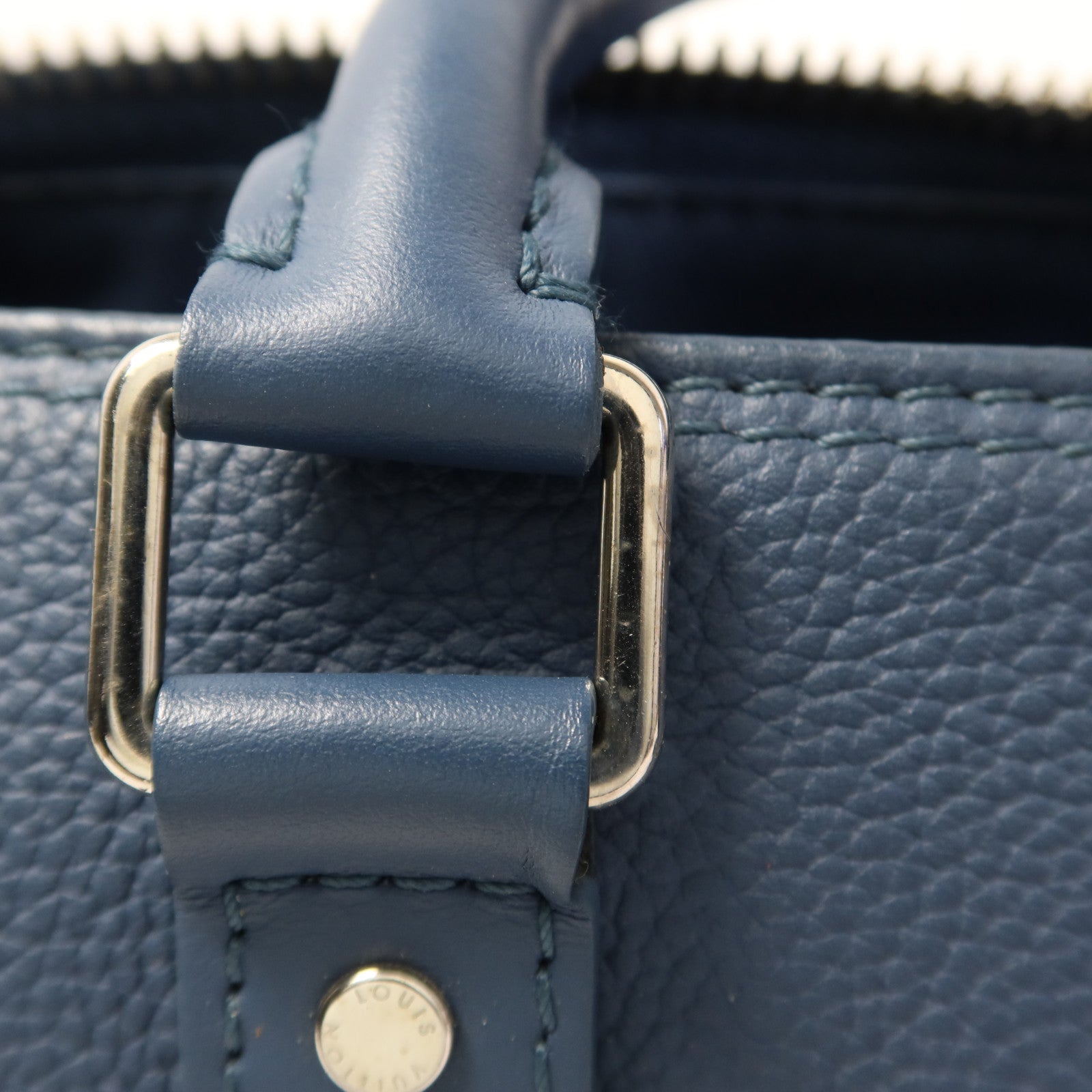 LOUIS VUITTON Aerogram Keepall XS銀扣手挽肩背兩用袋