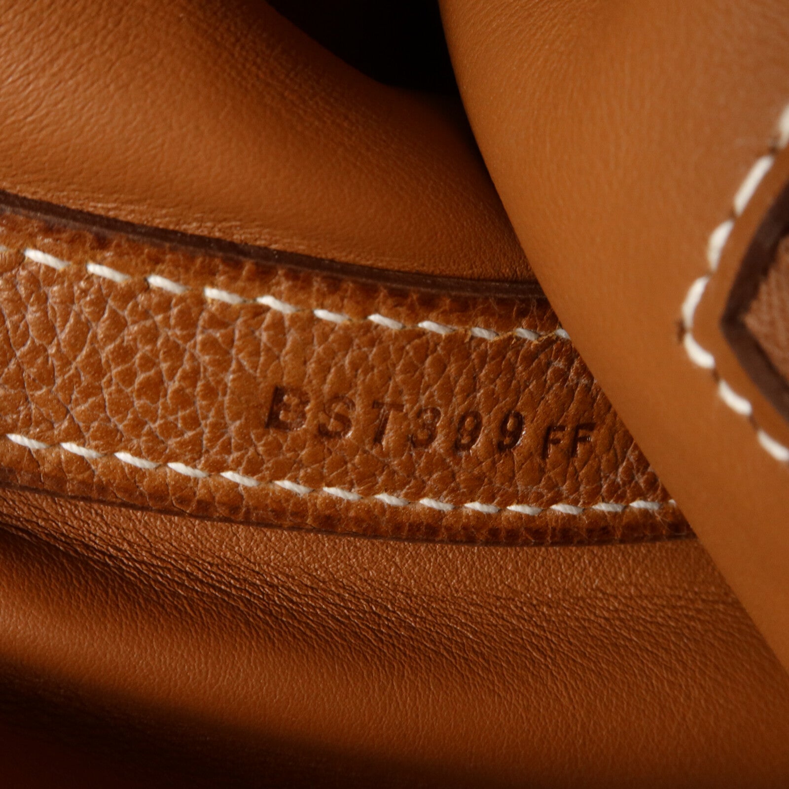 HERMES Barenia皮革24/24 35CM手挽袋Gold