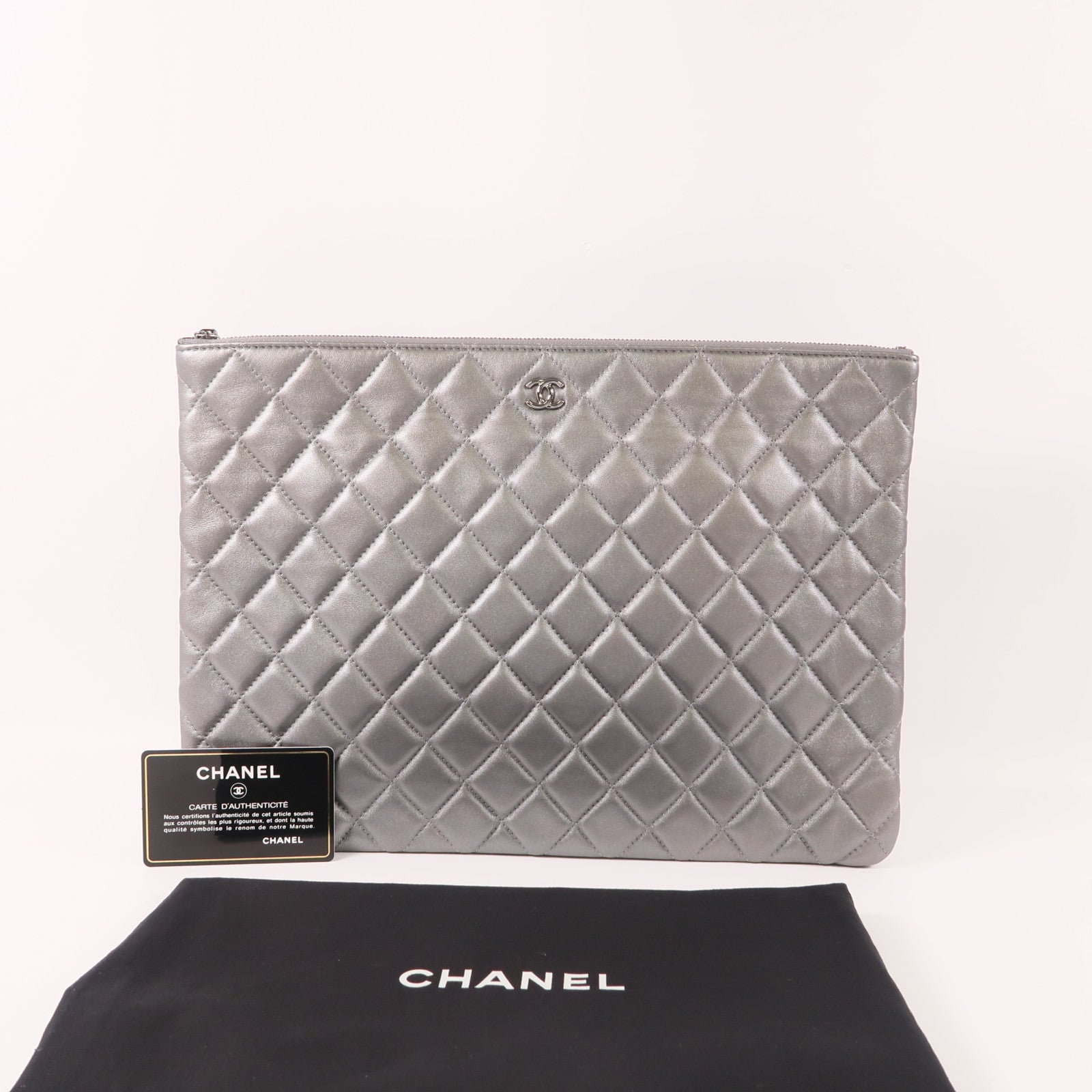 CHANEL 羊皮皮革Clutch手拿包